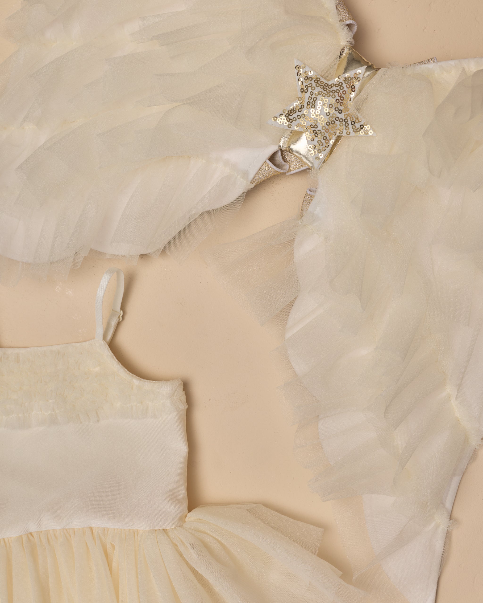 Angel Wings Ivory Shimmer - Rylee + Cru | Kids Clothes | Trendy Baby Clothes | Modern Infant Outfits |