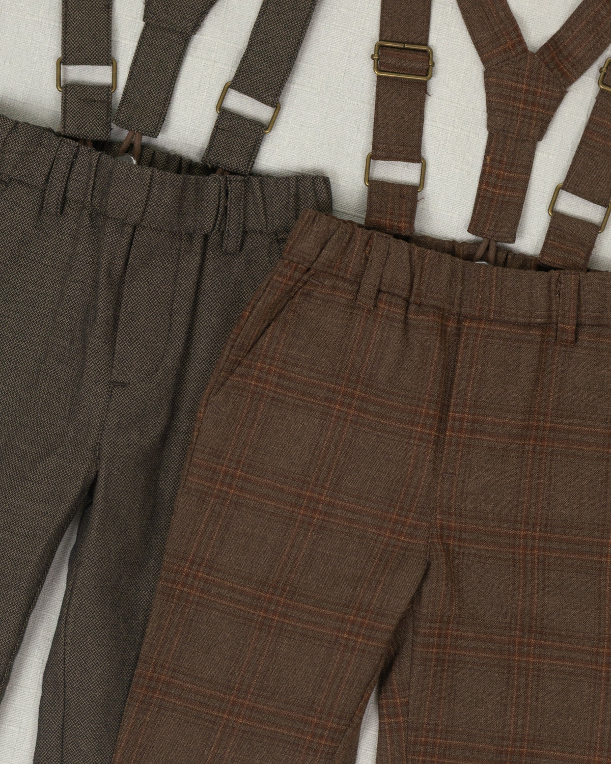 Pantalon à bretelles Noir