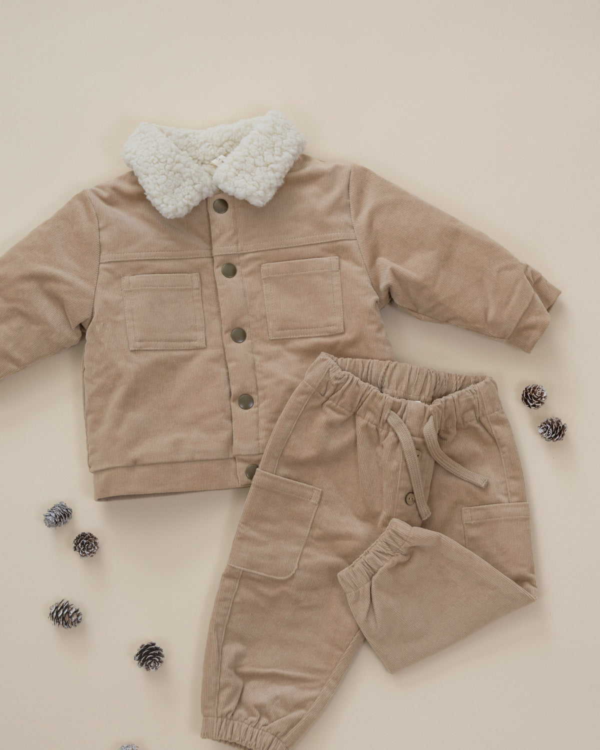 Luca Pant Latte - Rylee + Cru | Kids Clothes | Trendy Baby Clothes | Modern Infant Outfits |