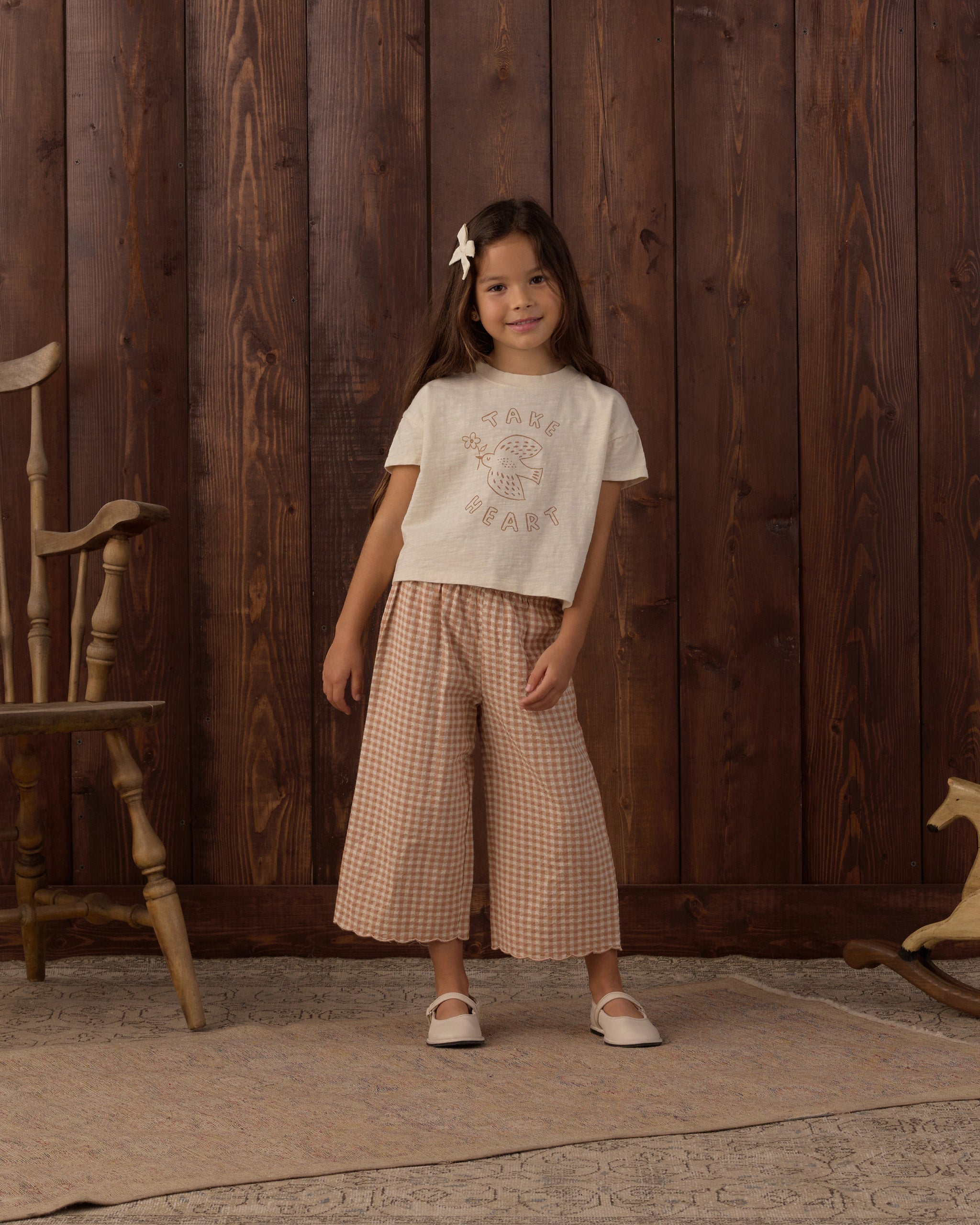 Boxy Tee Take Heart - Rylee + Cru | Kids Clothes | Trendy Baby Clothes | Modern Infant Outfits |