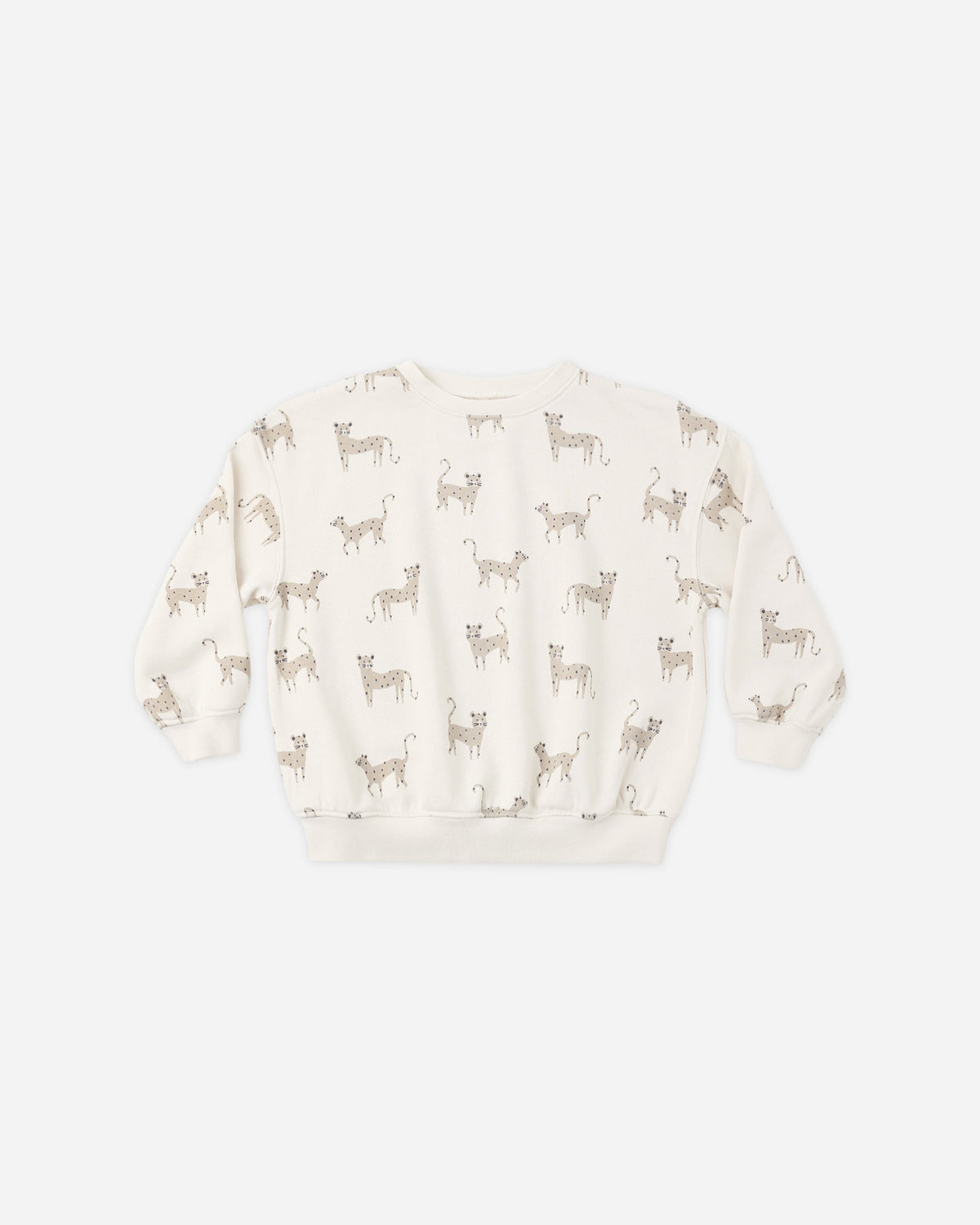 Relaxed Sweatshirt Leopards - Rylee + Cru | Kids Clothes | Trendy Baby Clothes | Modern Infant Outfits |