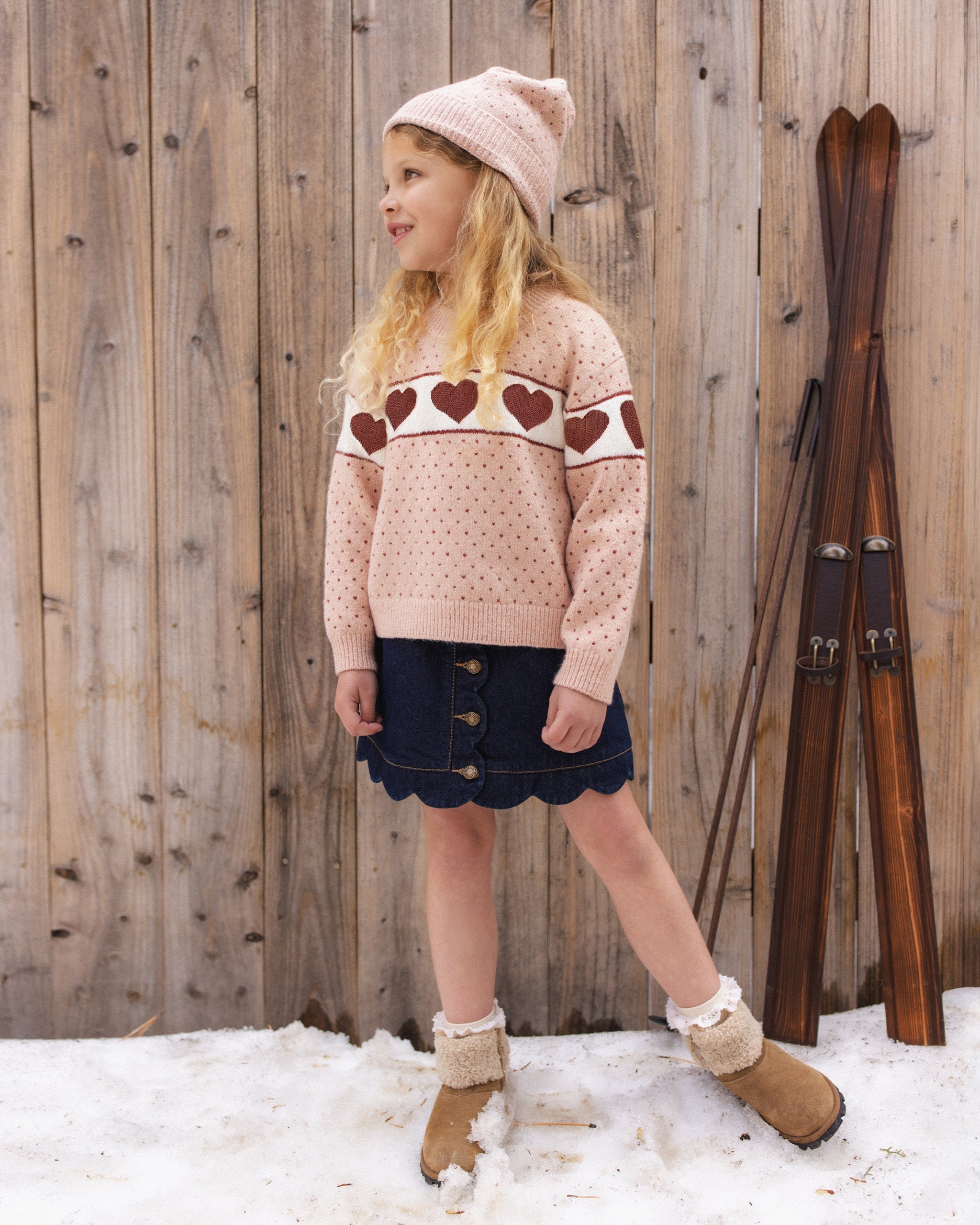 Beanie Blush - Rylee + Cru | Kids Clothes | Trendy Baby Clothes | Modern Infant Outfits |