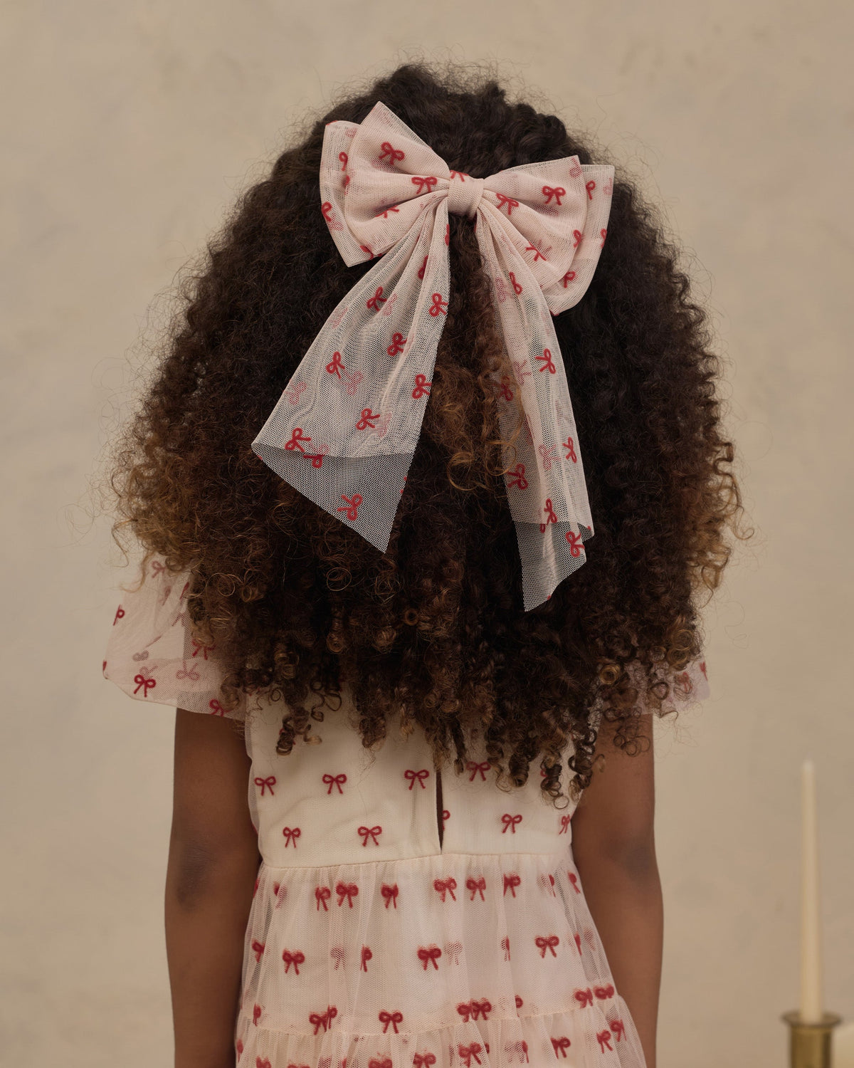 Robe Dottie à nœuds rubis