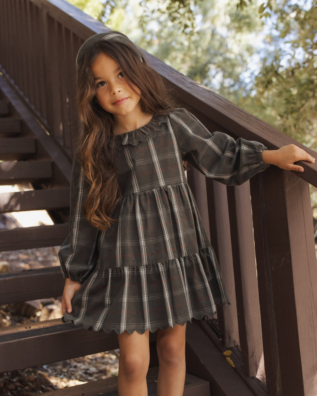 Fran Dress Holiday Plaid - Rylee + Cru | Kids Clothes | Trendy Baby Clothes | Modern Infant Outfits |