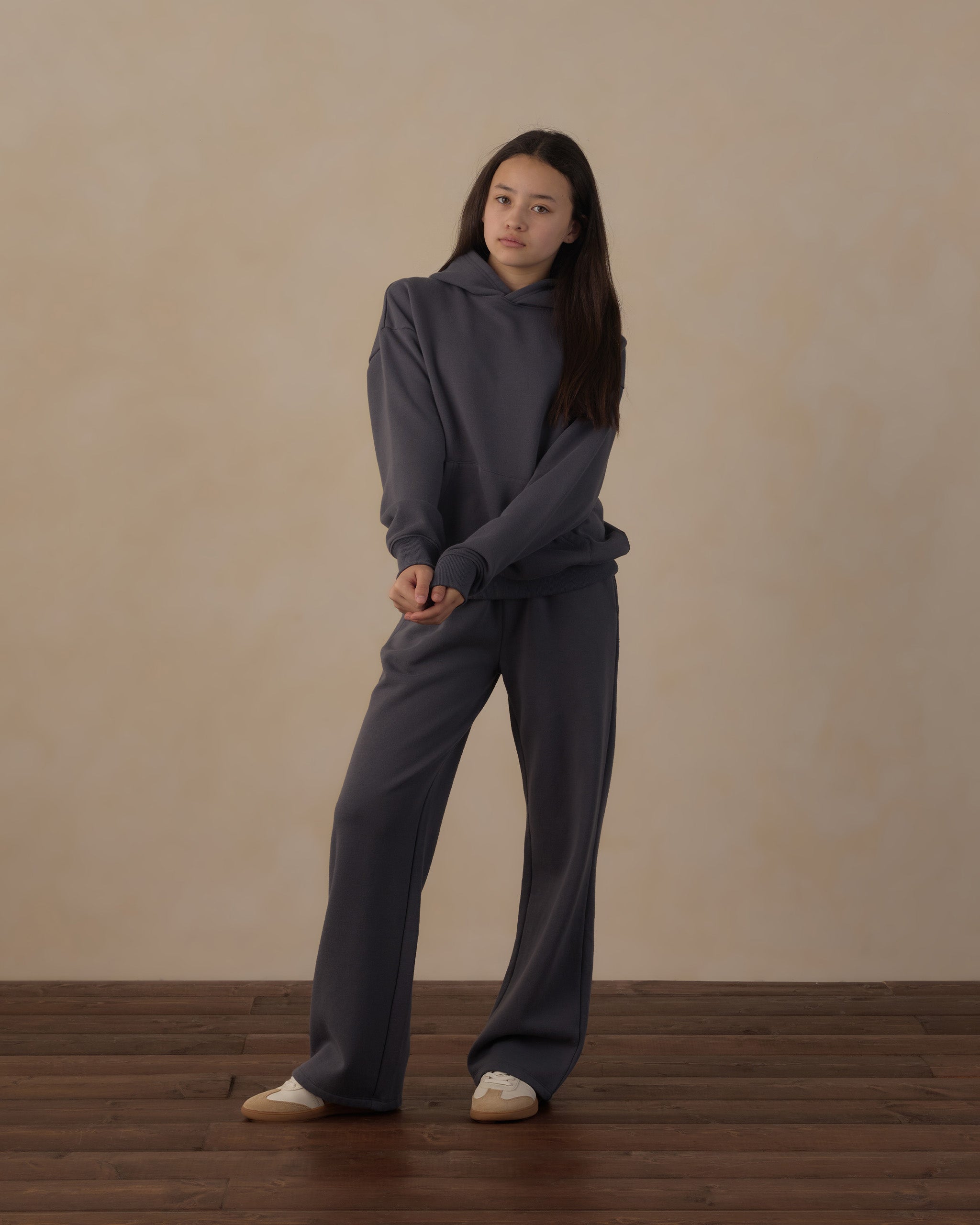 Teen Relaxed Hoodie Midnight - Rylee + Cru | Kids Clothes | Trendy Baby Clothes | Modern Infant Outfits |