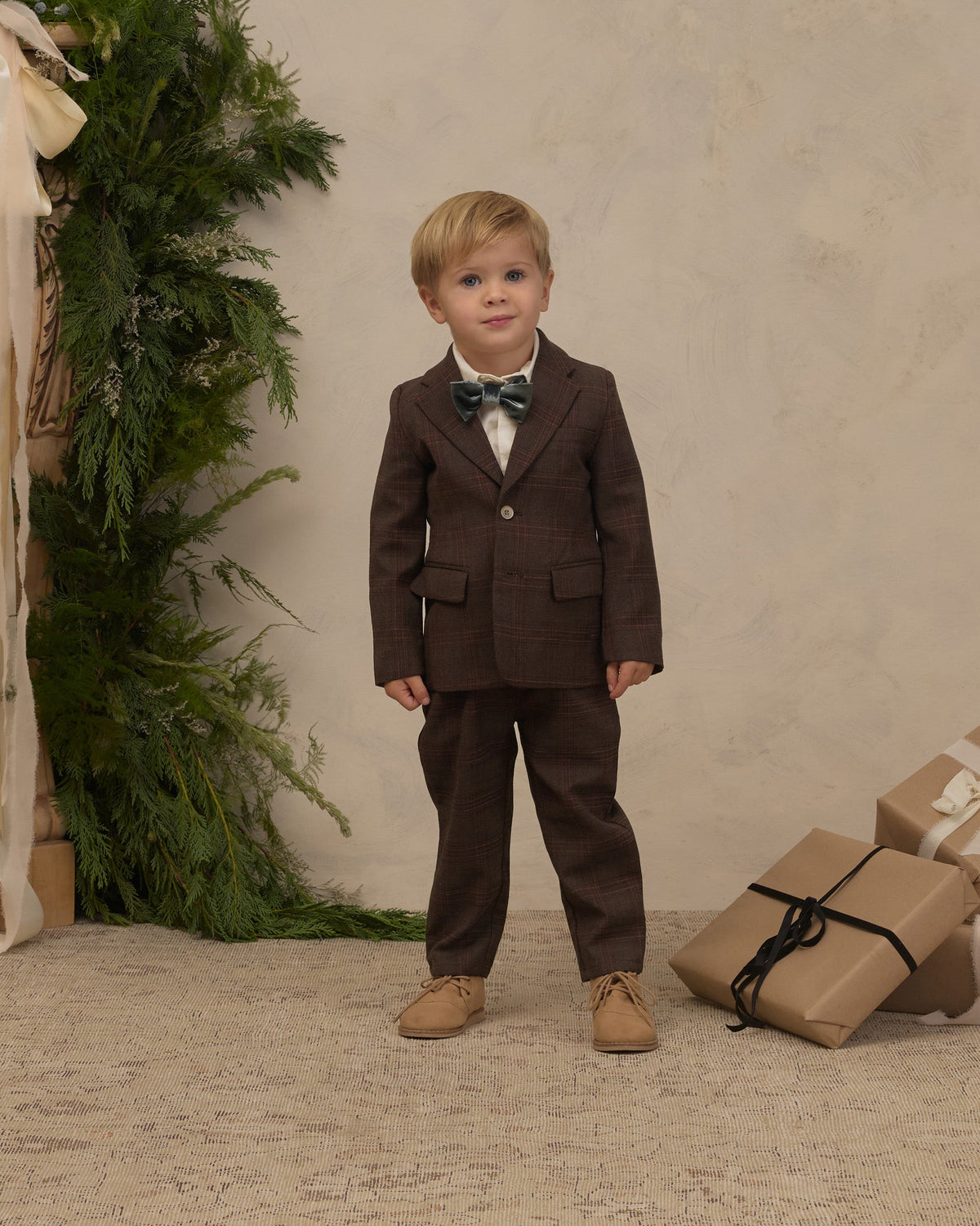 Blazer Sebastian à carreaux chinés