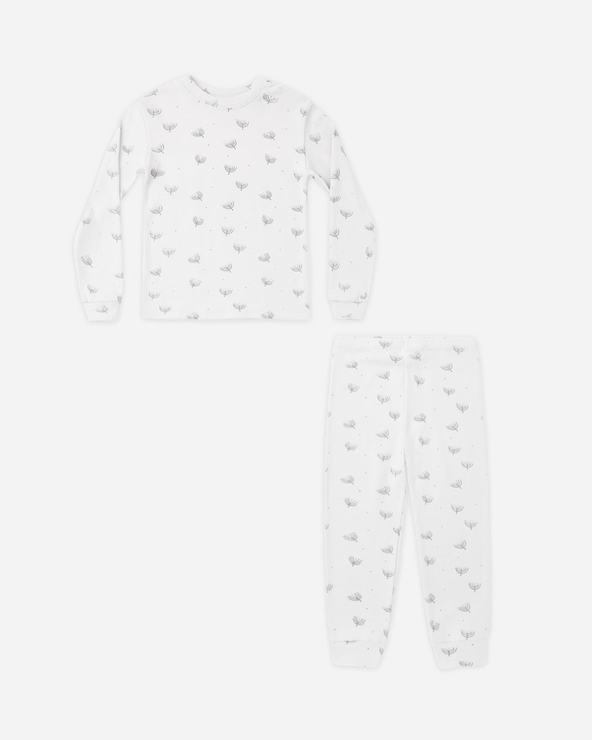 Organic Long Sleeve Pajama Set Hanukkah - Rylee + Cru | Kids Clothes | Trendy Baby Clothes | Modern Infant Outfits |