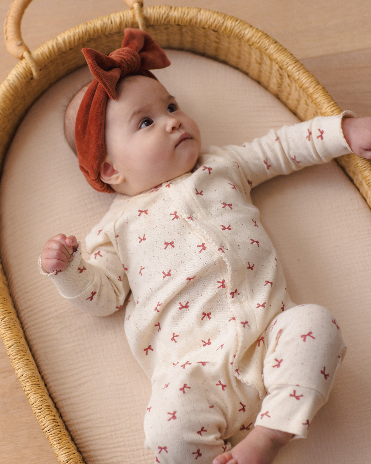 Long John Red Bows - Rylee + Cru | Kids Clothes | Trendy Baby Clothes | Modern Infant Outfits |