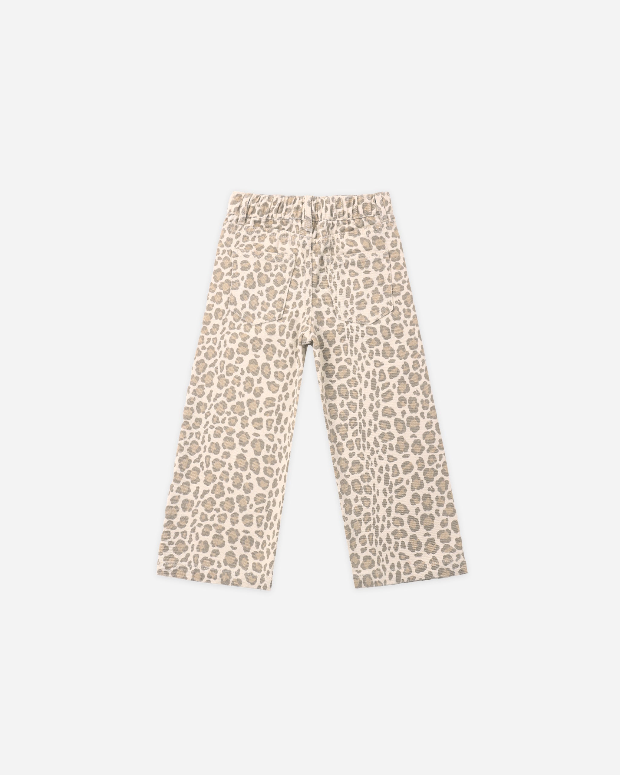 Straight Leg Pant Leopard - Rylee + Cru | Kids Clothes | Trendy Baby Clothes | Modern Infant Outfits |