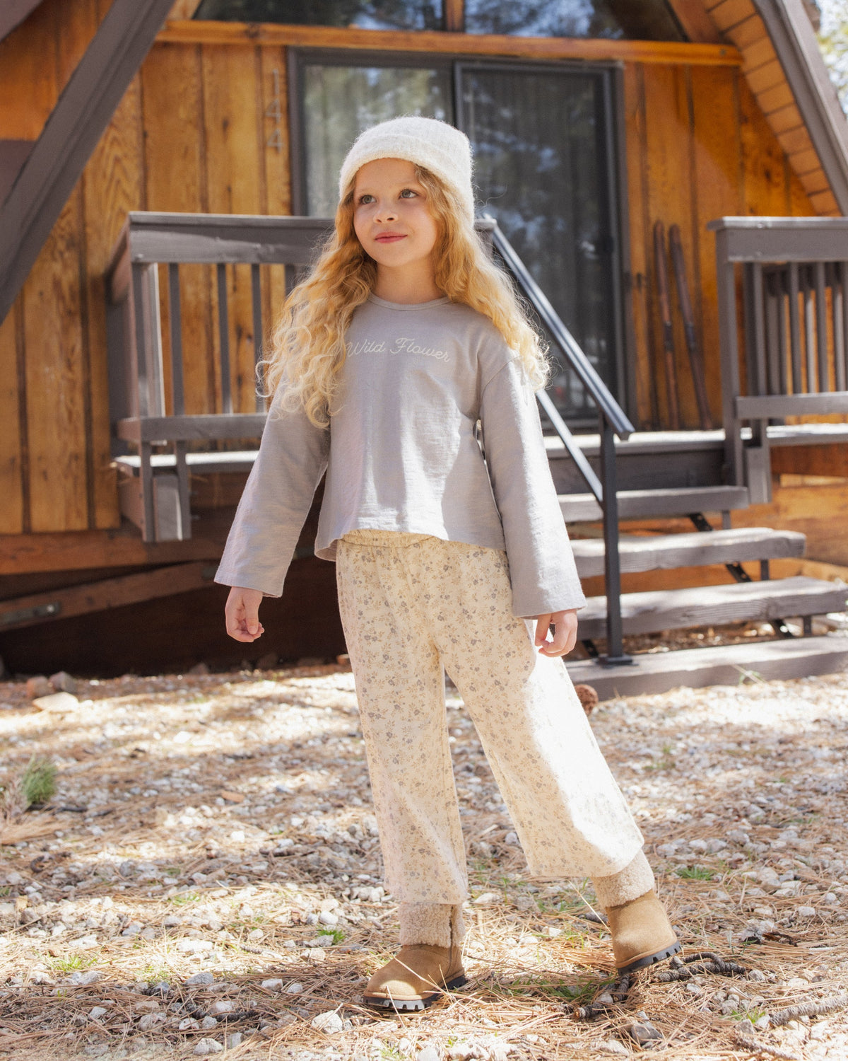 Wide Leg Pant Meadow - Rylee + Cru | Kids Clothes | Trendy Baby Clothes | Modern Infant Outfits |