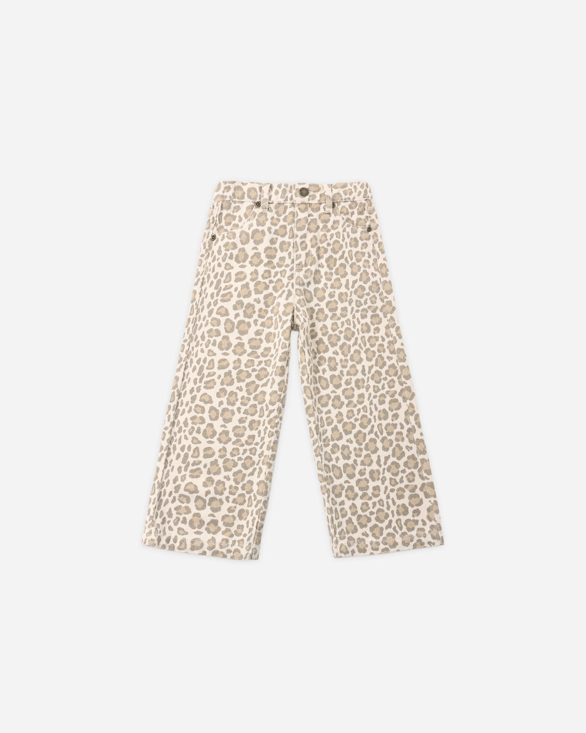 Straight Leg Pant Leopard - Rylee + Cru | Kids Clothes | Trendy Baby Clothes | Modern Infant Outfits |