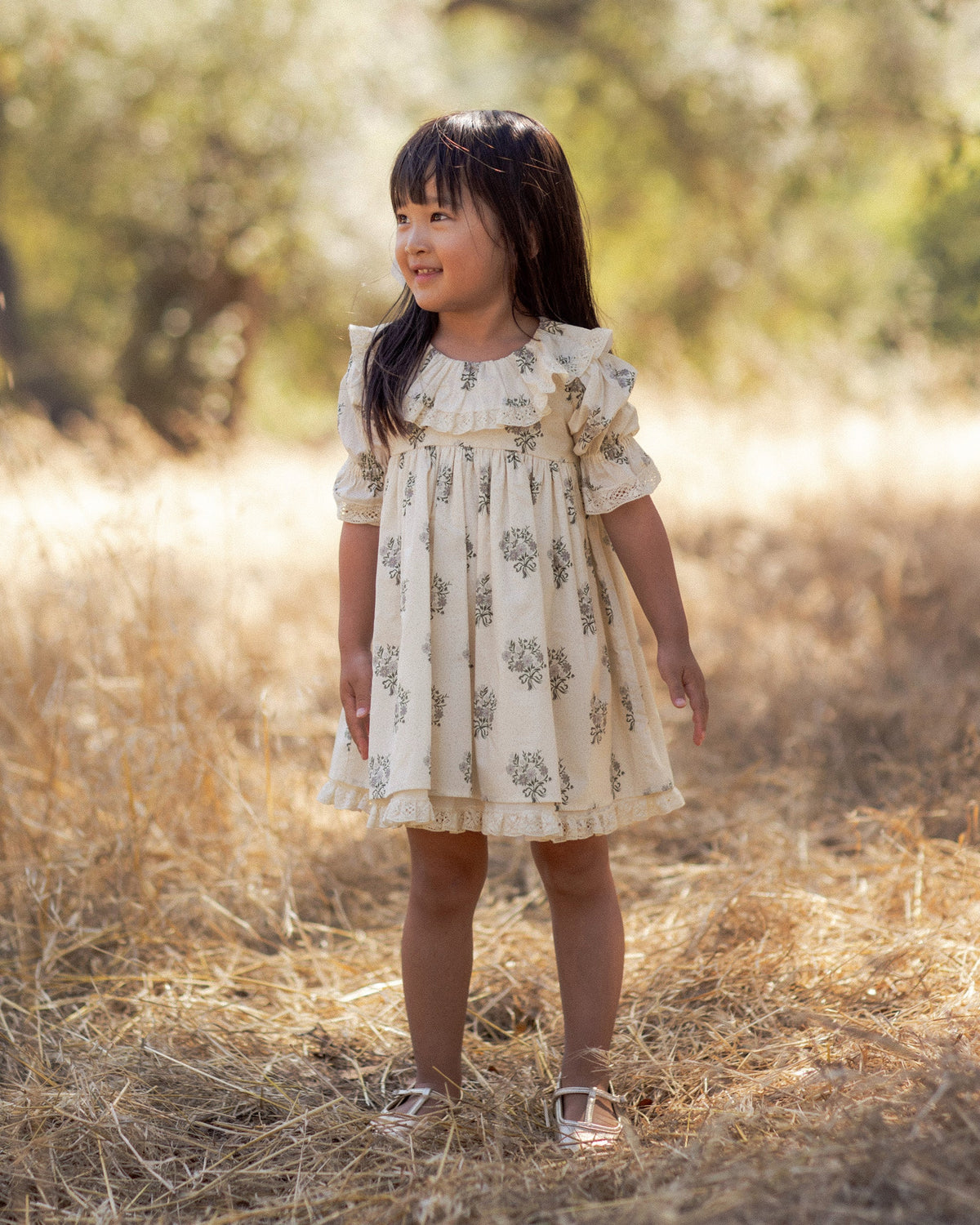 Robe Amelia bouquet givré
