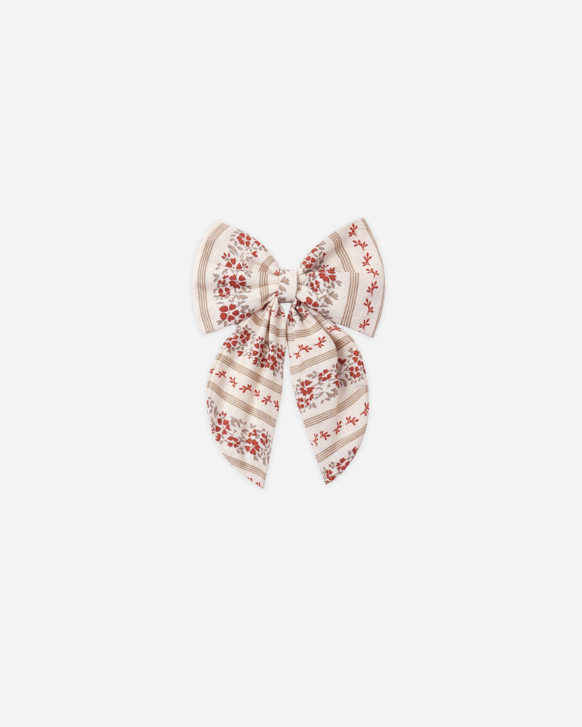 Oversized Bow Floral Stripe - Rylee + Cru | Kids Clothes | Trendy Baby Clothes | Modern Infant Outfits |