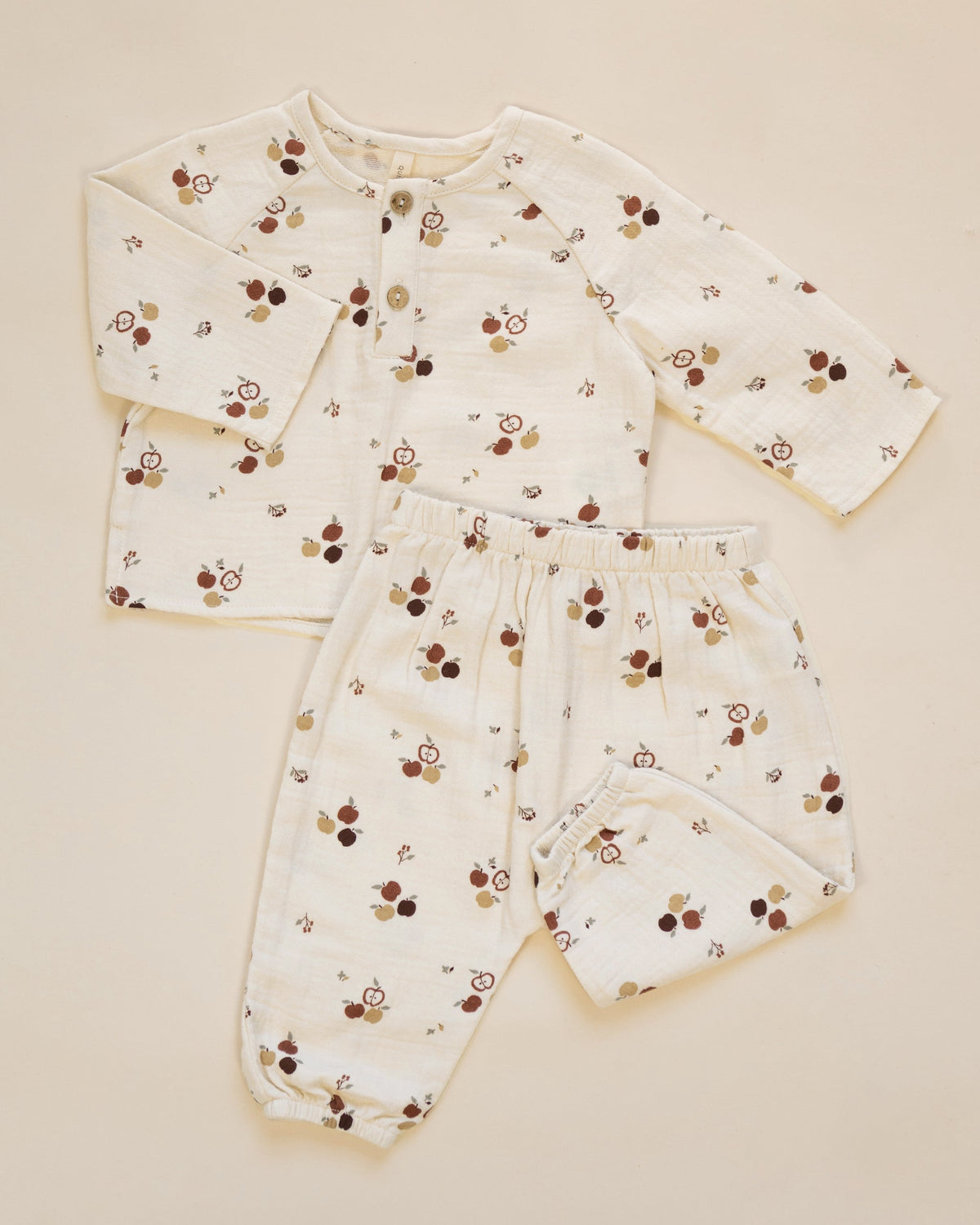 Woven Pant Apples - Rylee + Cru | Kids Clothes | Trendy Baby Clothes | Modern Infant Outfits |
