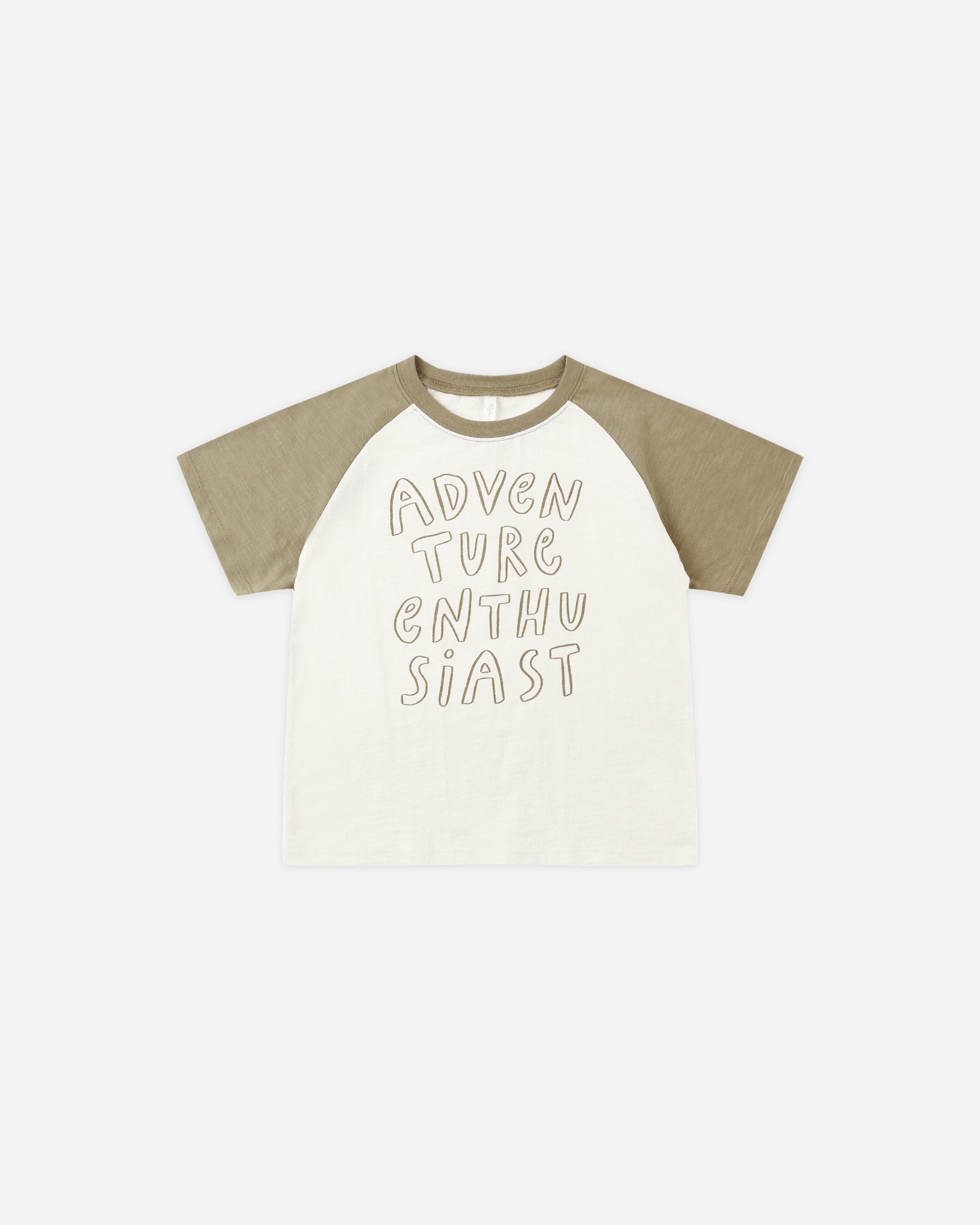 Raglan Short Sleeve Tee Adventure Enthusiast - Rylee + Cru | Kids Clothes | Trendy Baby Clothes | Modern Infant Outfits |