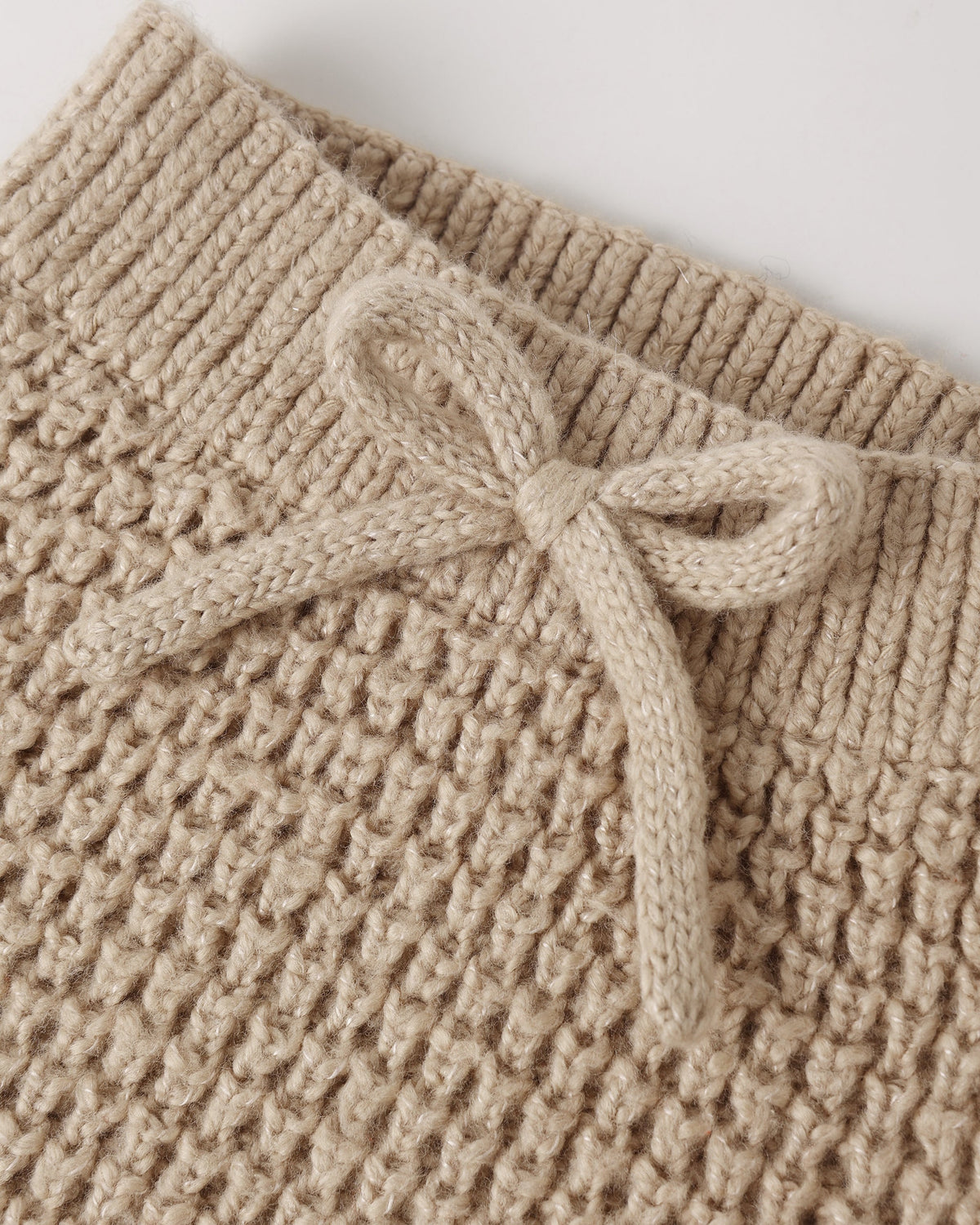 Chunky Knit Pant Heathered Latte - Rylee + Cru | Kids Clothes | Trendy Baby Clothes | Modern Infant Outfits |