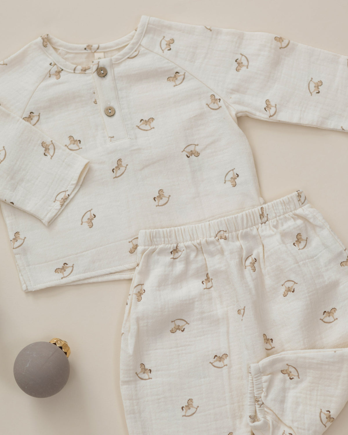 Woven Pant Rocking Horse - Rylee + Cru | Kids Clothes | Trendy Baby Clothes | Modern Infant Outfits |