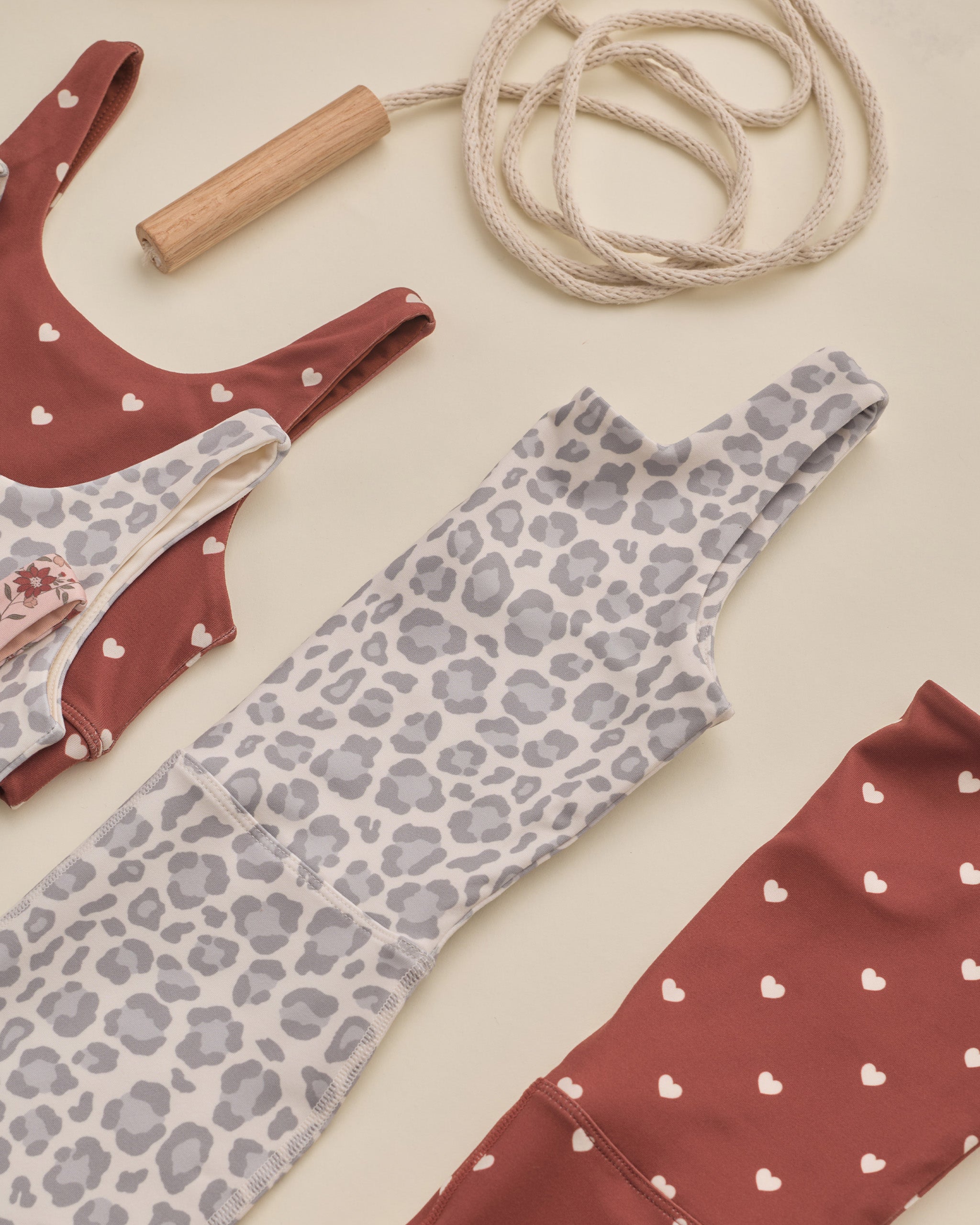 Malibu Bodysuit Blue Leopard - Rylee + Cru | Kids Clothes | Trendy Baby Clothes | Modern Infant Outfits |
