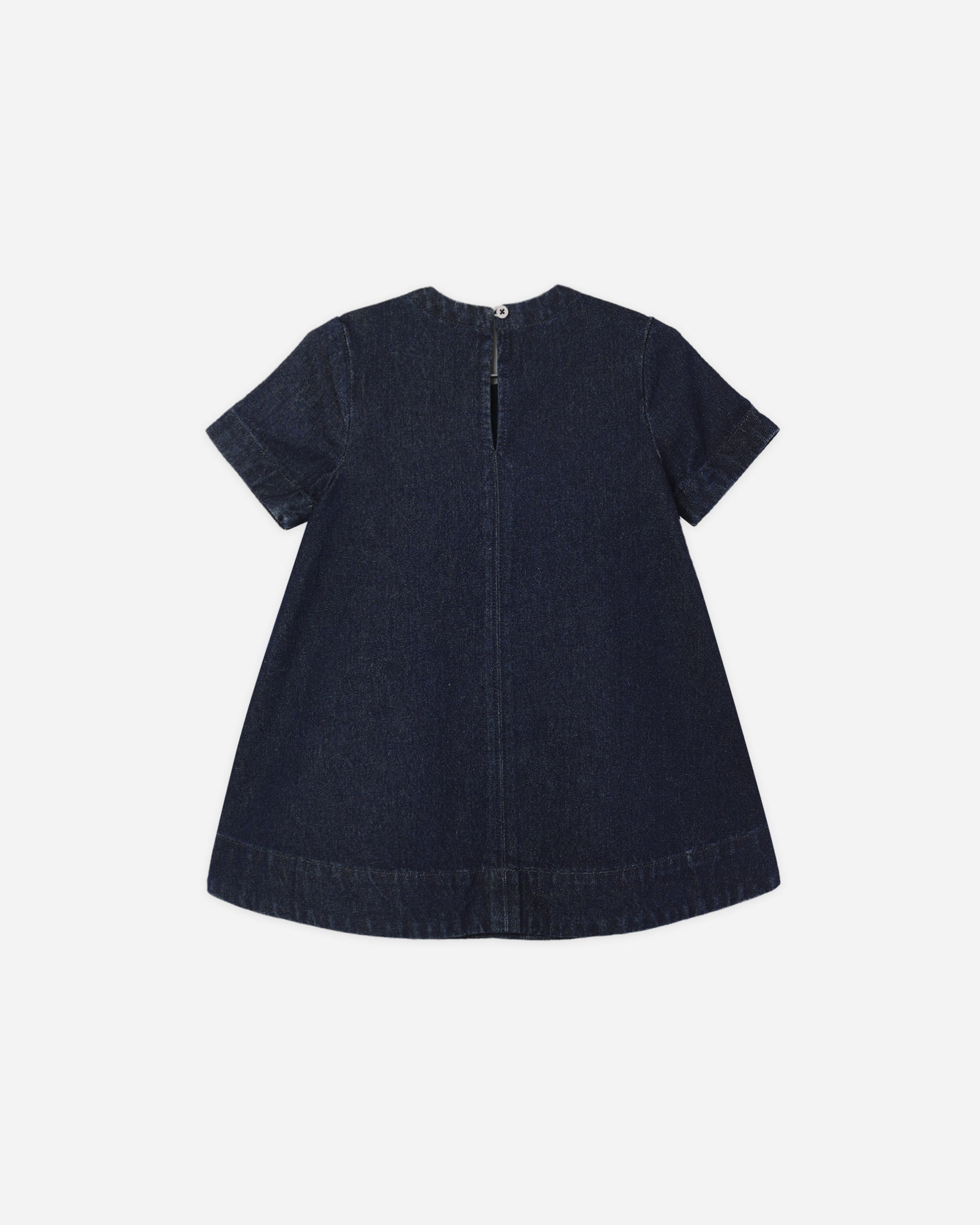 Savannah Dress Dark Indigo - Rylee + Cru | Kids Clothes | Trendy Baby Clothes | Modern Infant Outfits |