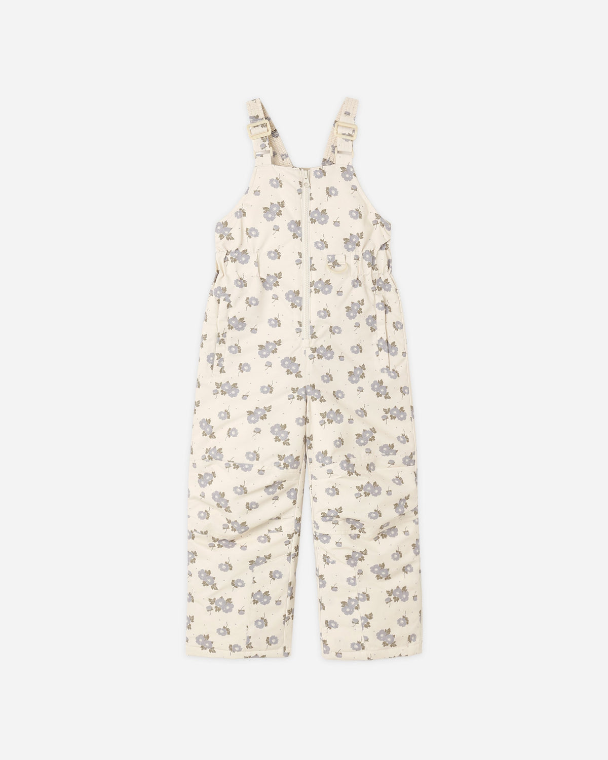 Snow Bib Blue Floral - Rylee + Cru | Kids Clothes | Trendy Baby Clothes | Modern Infant Outfits |