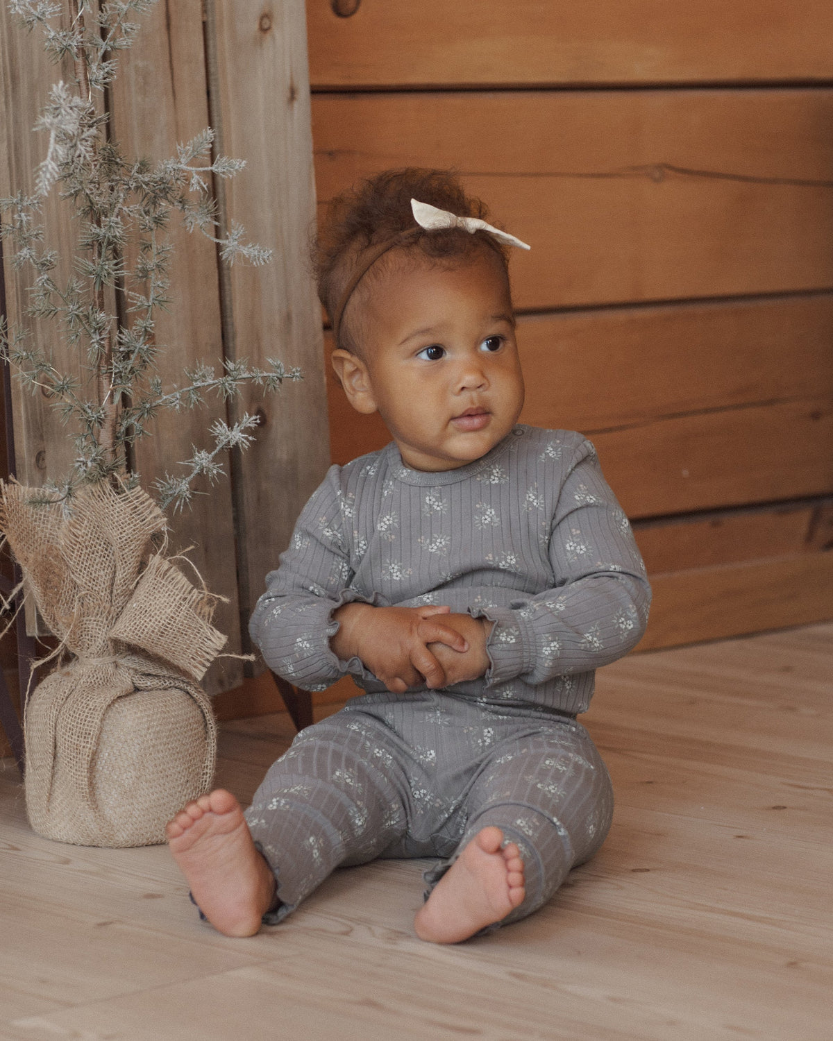 Legging Slate Bloom - Rylee + Cru | Kids Clothes | Trendy Baby Clothes | Modern Infant Outfits |