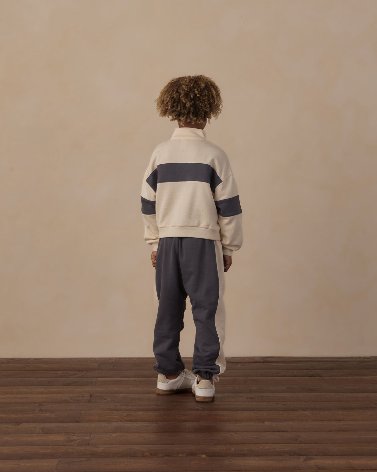Panel Stripe Half Zip Outdoor Club - Rylee + Cru | Kids Clothes | Trendy Baby Clothes | Modern Infant Outfits |