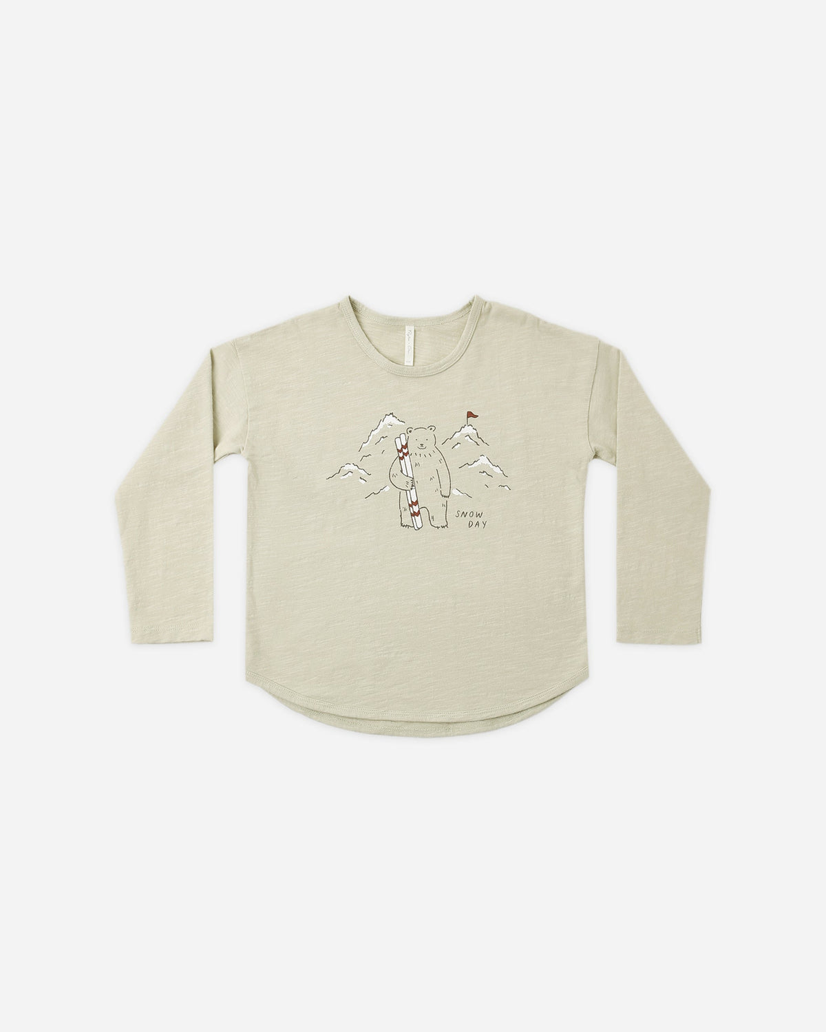 Long Sleeve Tee Snow Day - Rylee + Cru | Kids Clothes | Trendy Baby Clothes | Modern Infant Outfits |