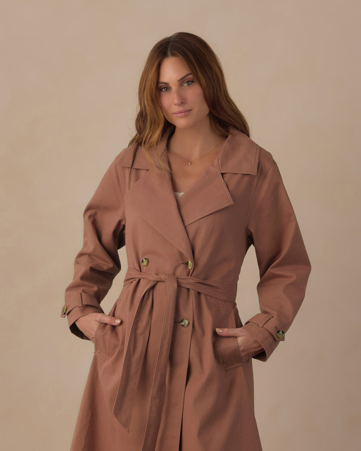 Women's Trench Coat Clay - Rylee + Cru | Kids Clothes | Trendy Baby Clothes | Modern Infant Outfits |