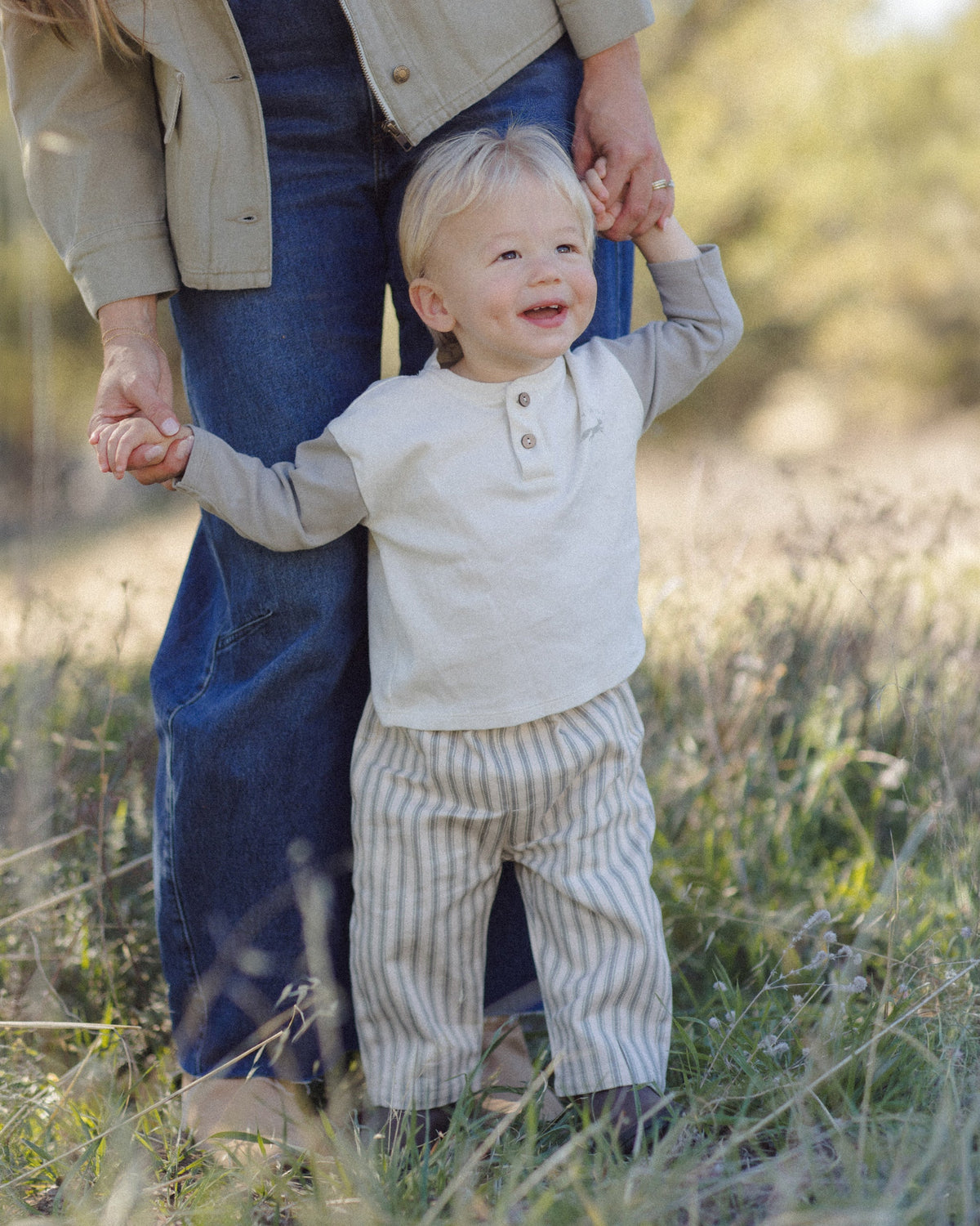 Grayson Pant Laurel Pinstripe - Rylee + Cru | Kids Clothes | Trendy Baby Clothes | Modern Infant Outfits |