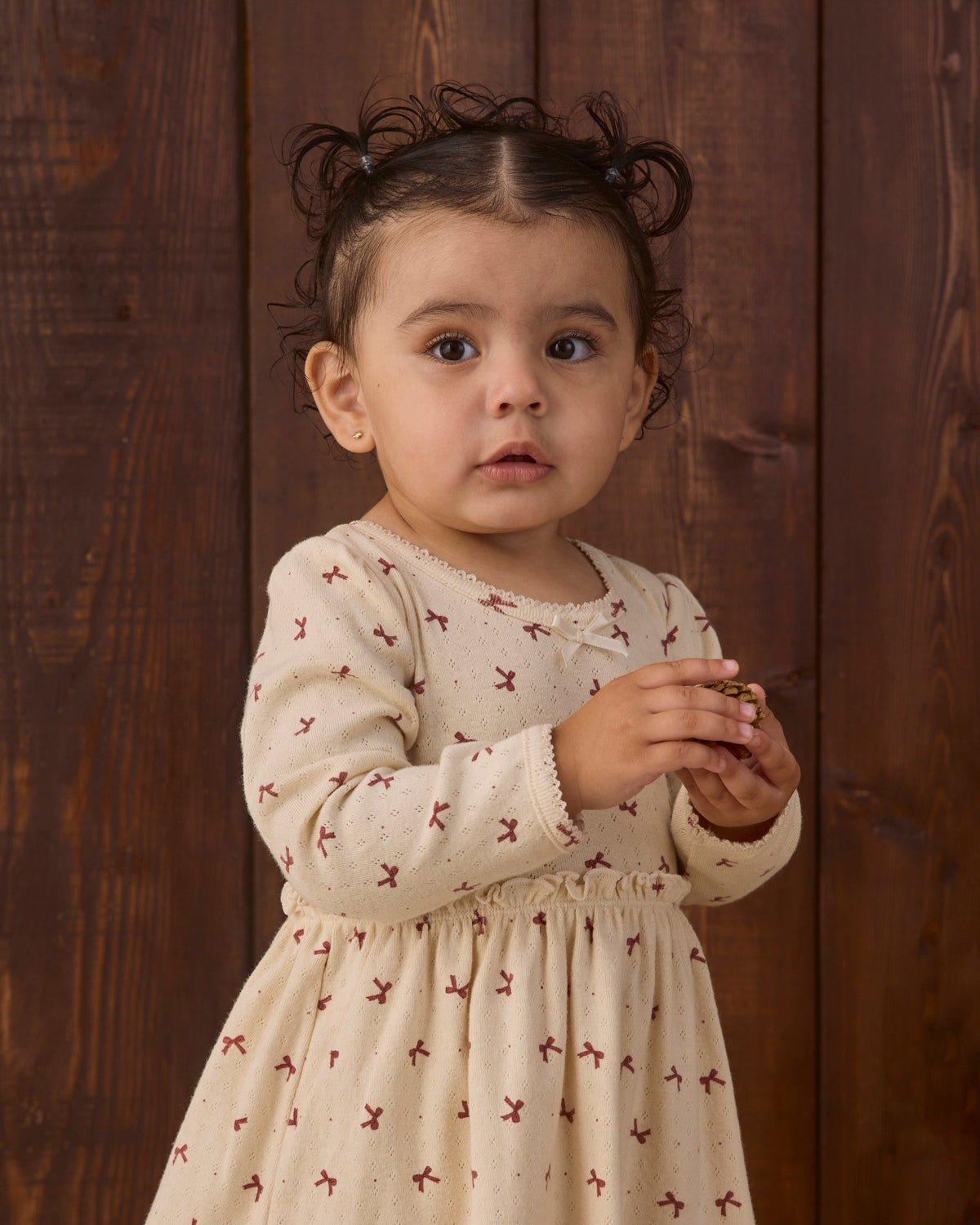 Alda Dress Red Bows - Rylee + Cru | Kids Clothes | Trendy Baby Clothes | Modern Infant Outfits |