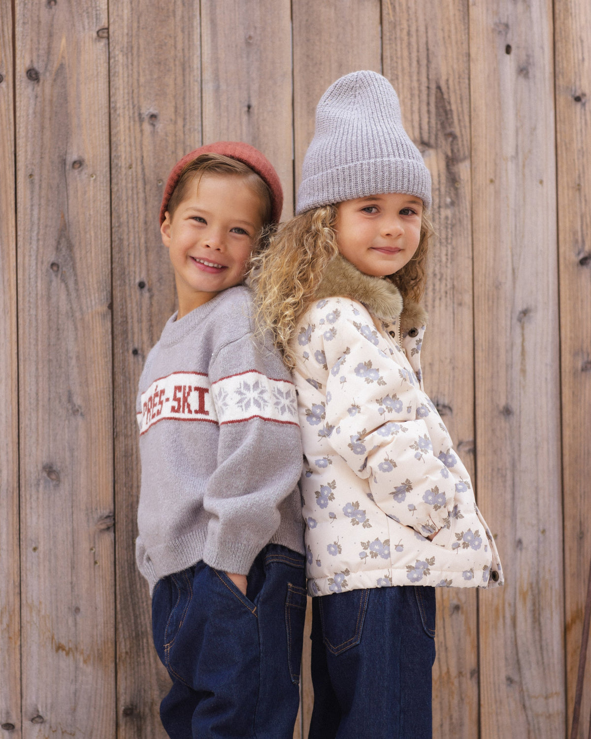 Idyllwild Jacket Blue Floral - Rylee + Cru | Kids Clothes | Trendy Baby Clothes | Modern Infant Outfits |