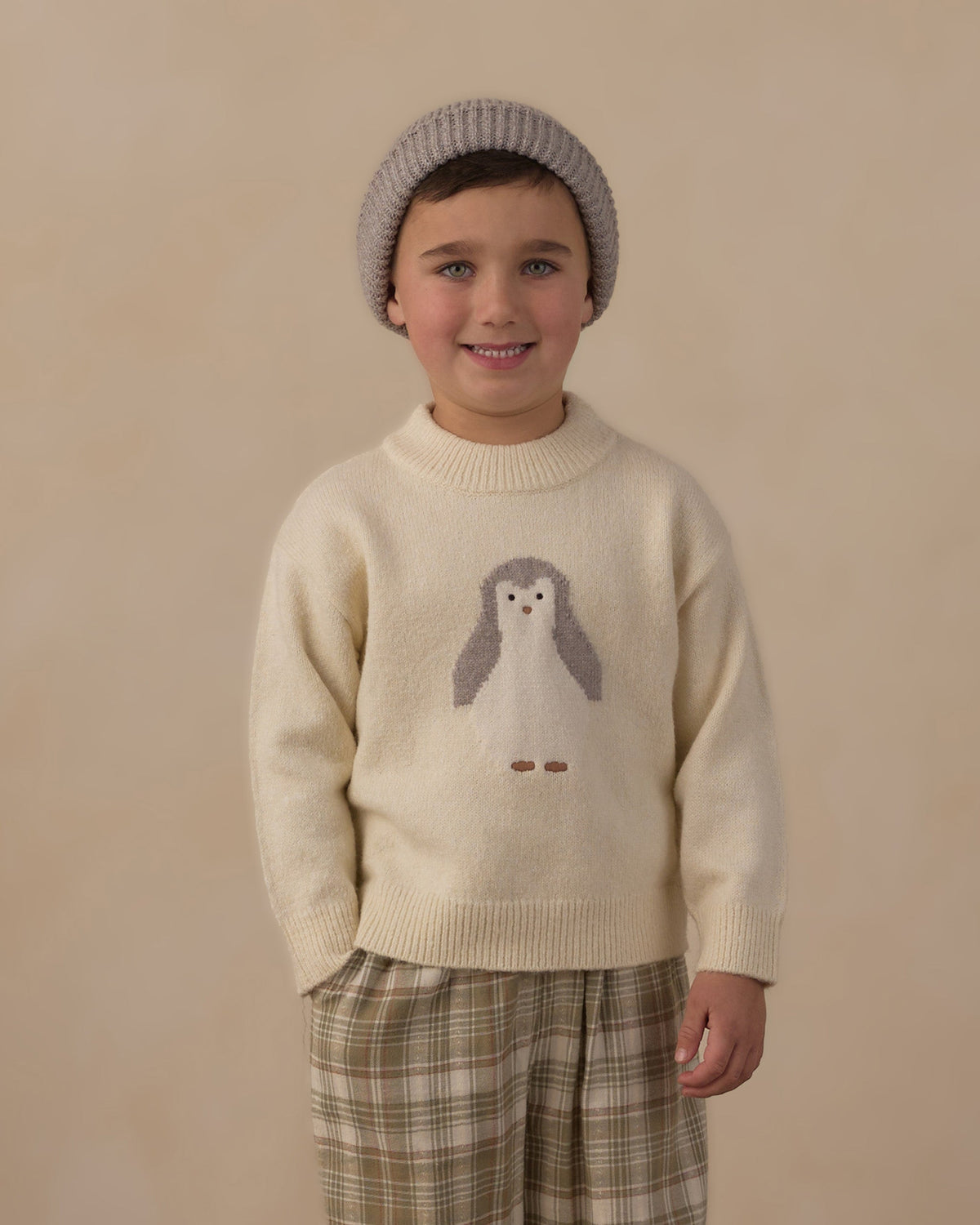 Beanie Dusty Blue - Rylee + Cru | Kids Clothes | Trendy Baby Clothes | Modern Infant Outfits |