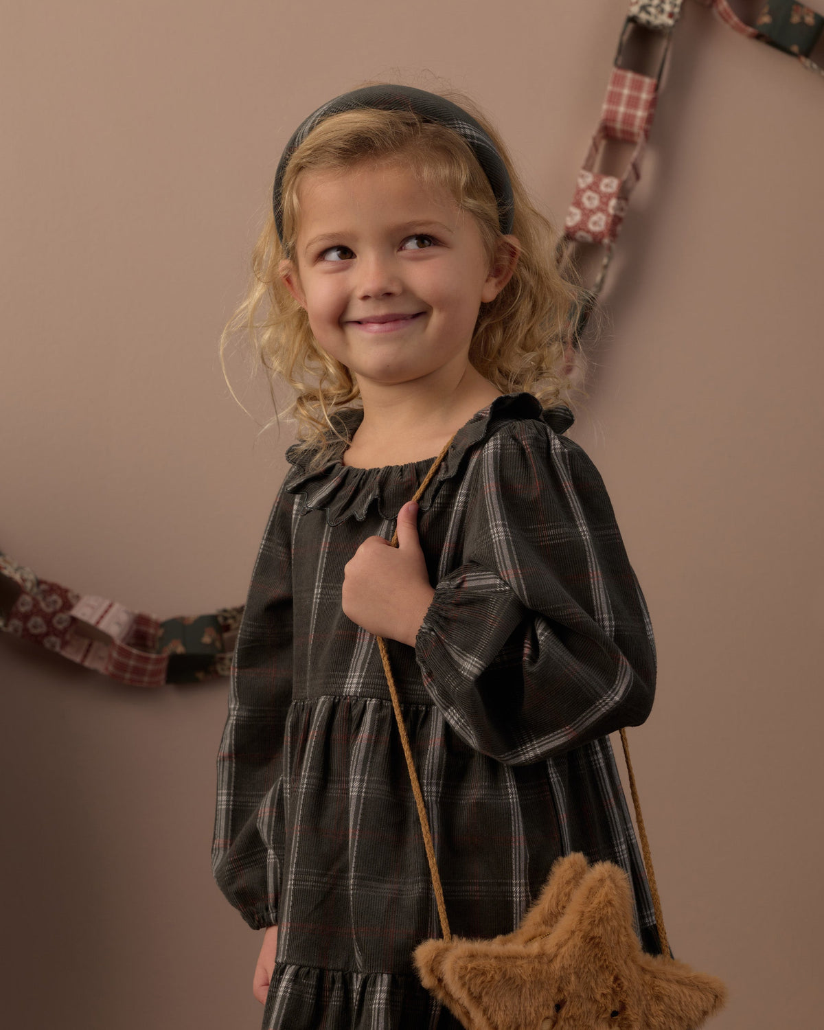 Padded Headband Holiday Plaid - Rylee + Cru | Kids Clothes | Trendy Baby Clothes | Modern Infant Outfits |