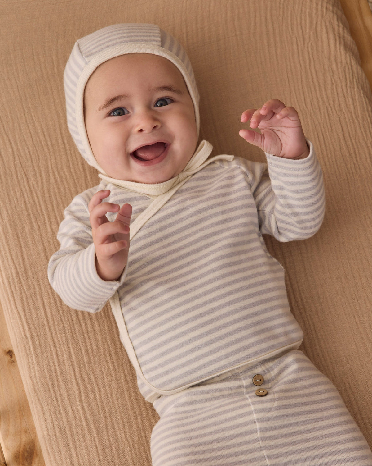 Take Home Set Fog Stripe - Rylee + Cru | Kids Clothes | Trendy Baby Clothes | Modern Infant Outfits |