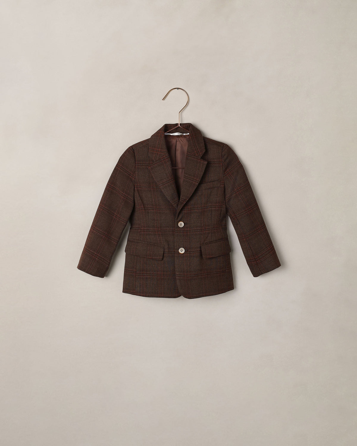 Blazer Sebastian à carreaux chinés