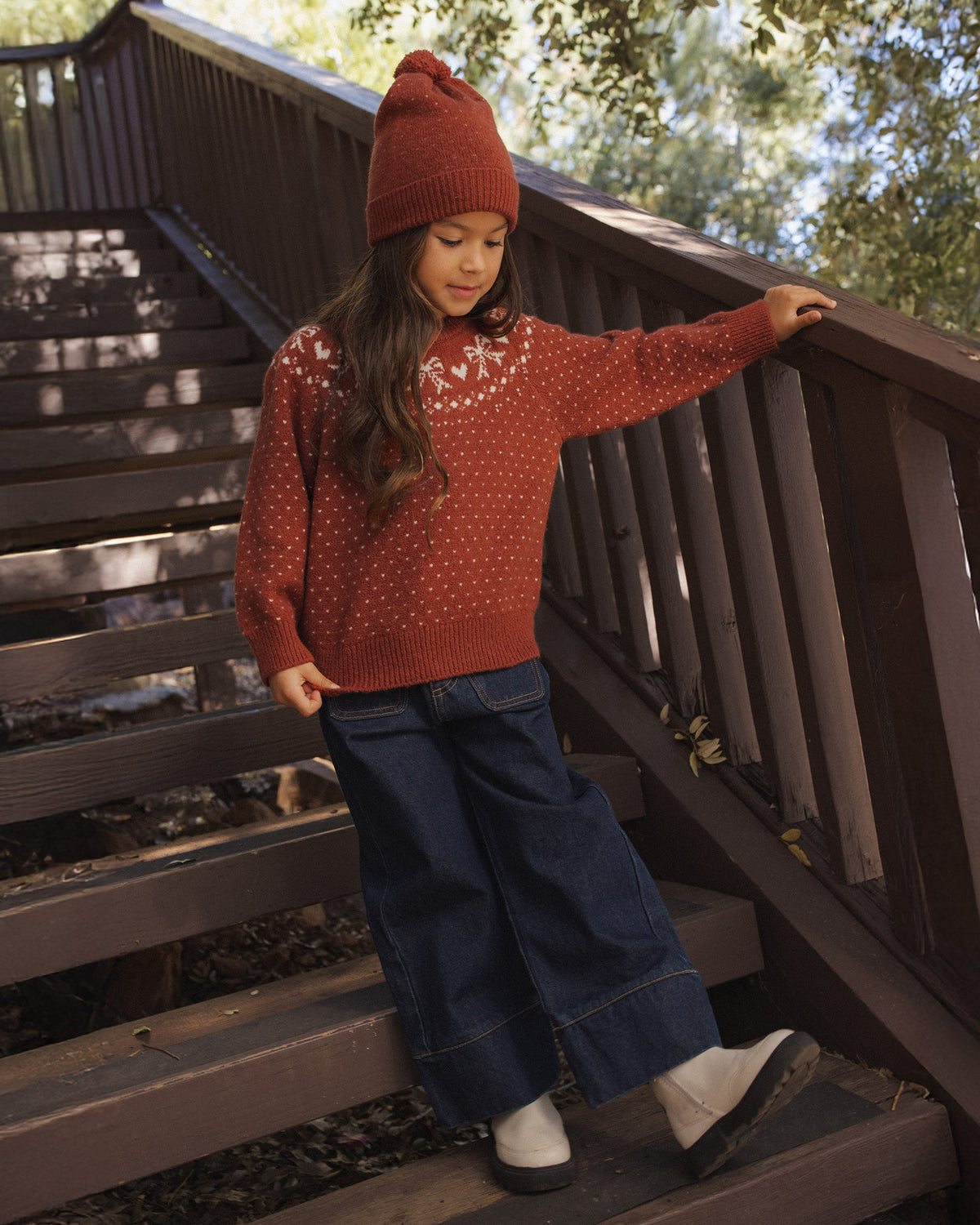 Beanie Ruby Birdseye - Rylee + Cru | Kids Clothes | Trendy Baby Clothes | Modern Infant Outfits |