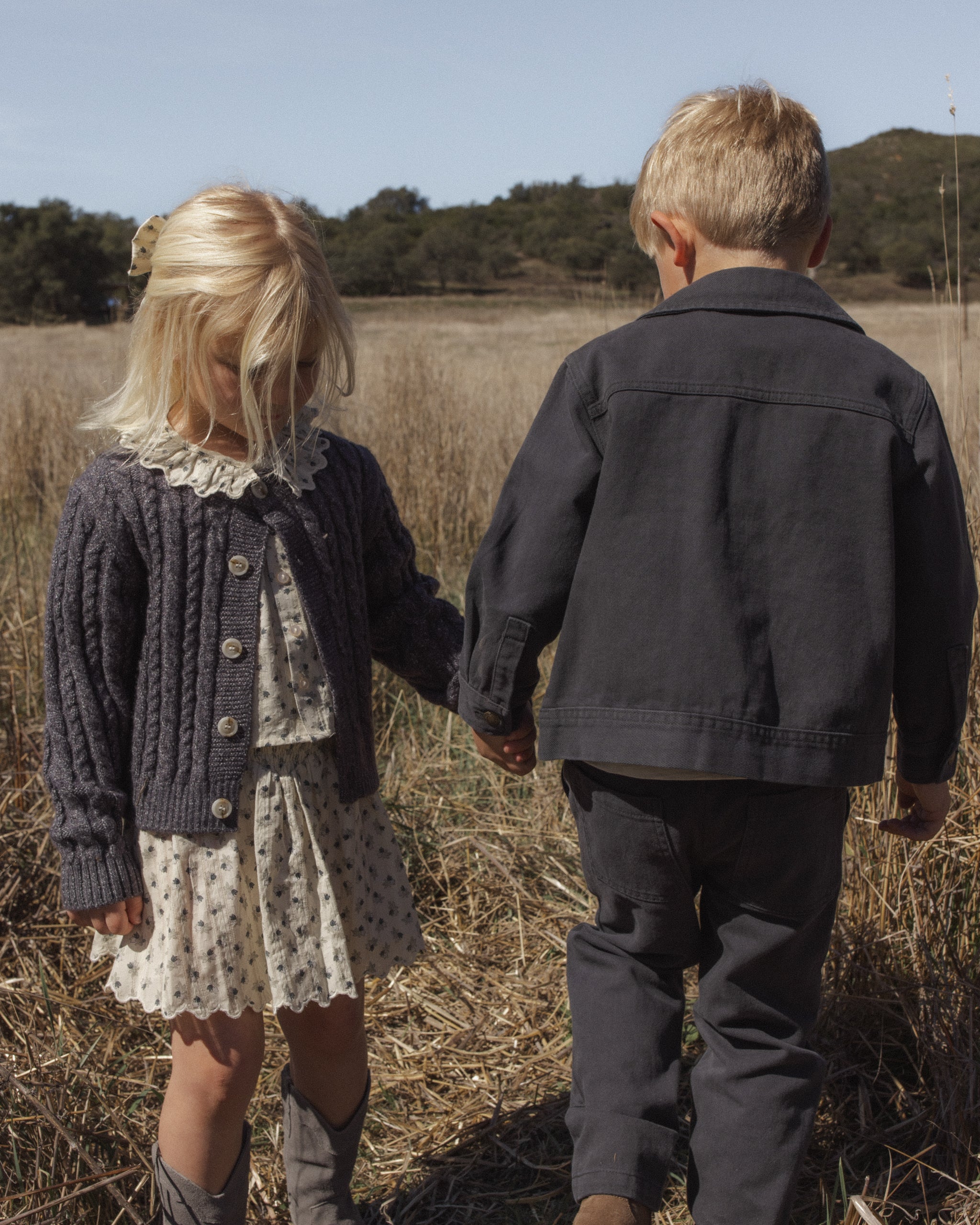 Chore Coat Midnight - Rylee + Cru | Kids Clothes | Trendy Baby Clothes | Modern Infant Outfits |