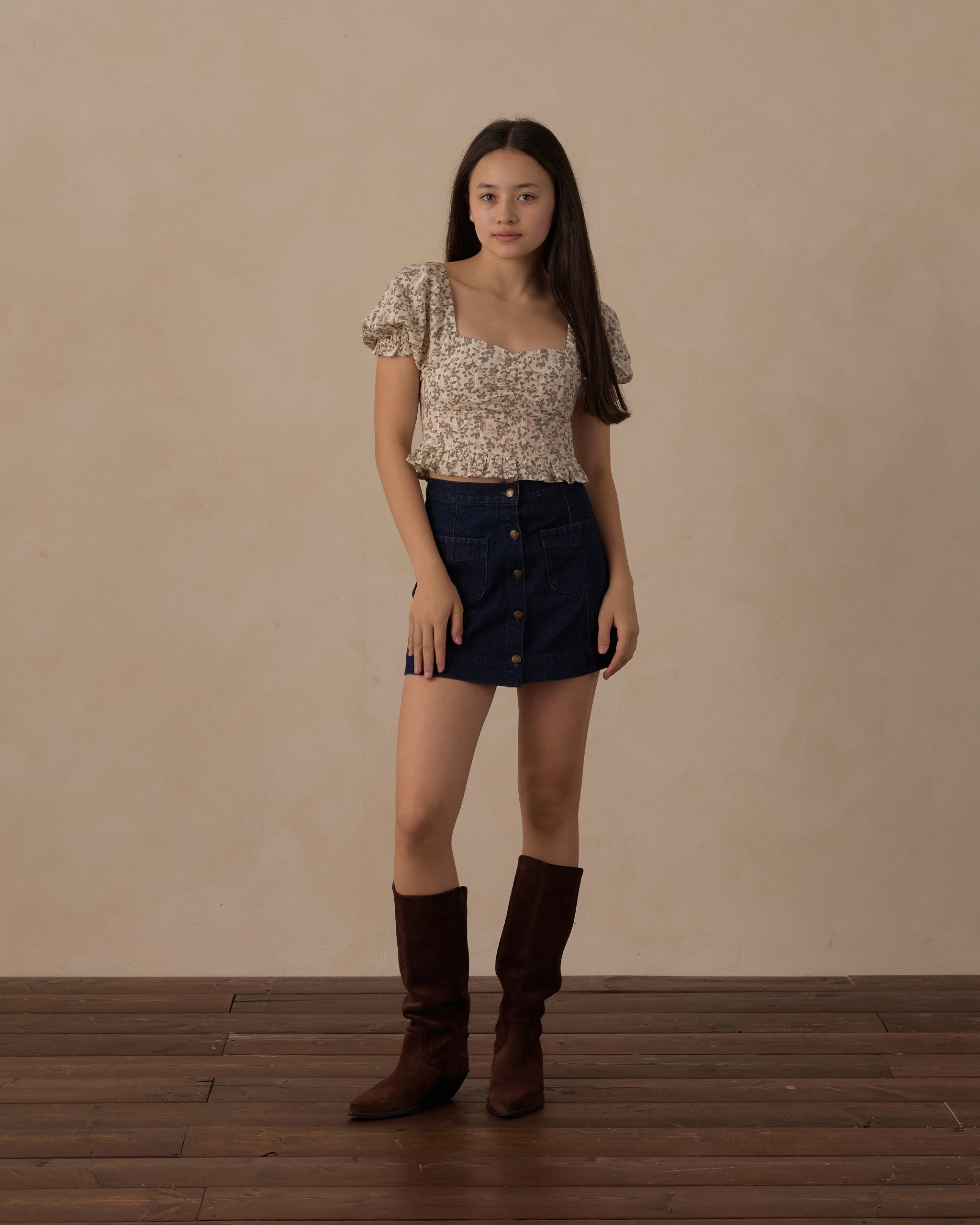 Teen Zoe Top Winter Garden - Rylee + Cru | Kids Clothes | Trendy Baby Clothes | Modern Infant Outfits |