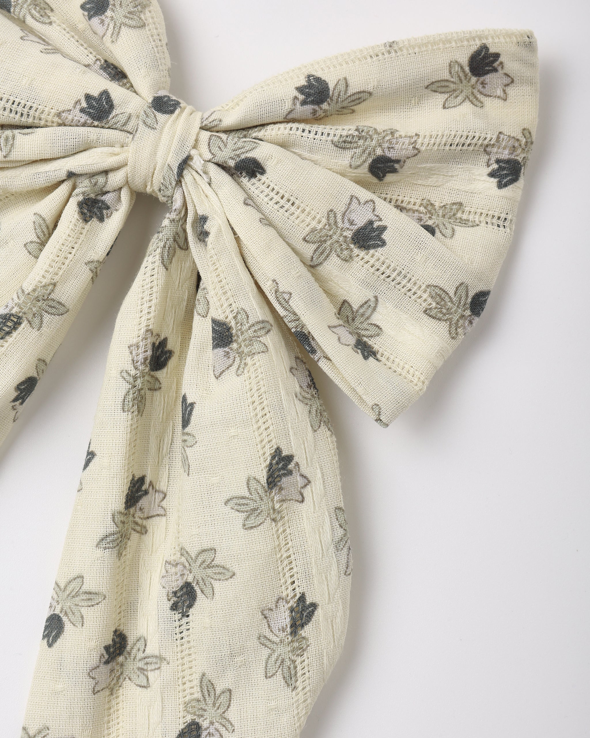Oversized Bow Vintage Fleur - Rylee + Cru | Kids Clothes | Trendy Baby Clothes | Modern Infant Outfits |