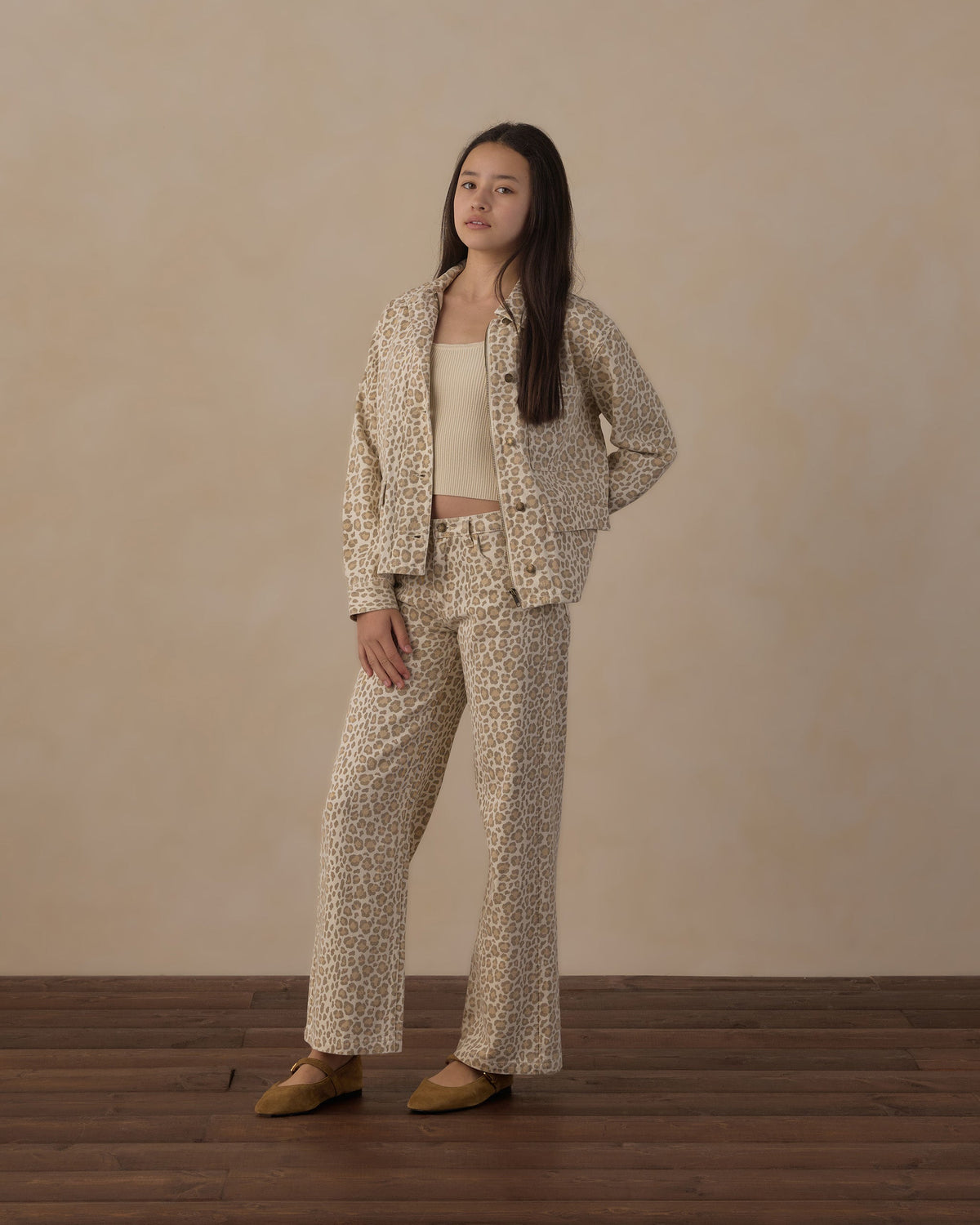 Teen Claire Jacket Leopard - Rylee + Cru | Kids Clothes | Trendy Baby Clothes | Modern Infant Outfits |