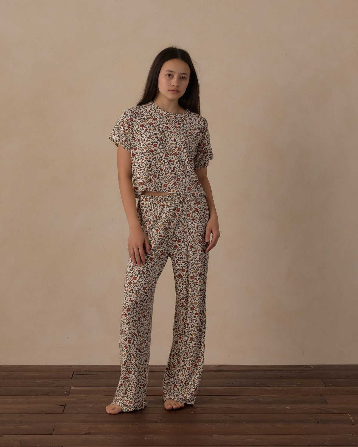 Teen Ruthie Set Holiday Floral - Rylee + Cru | Kids Clothes | Trendy Baby Clothes | Modern Infant Outfits |