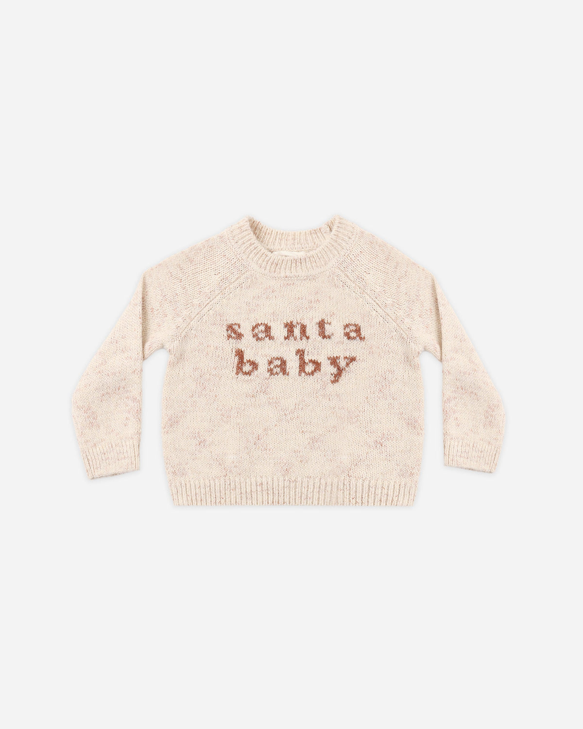Knit Sweater Santa Baby - Rylee + Cru | Kids Clothes | Trendy Baby Clothes | Modern Infant Outfits |