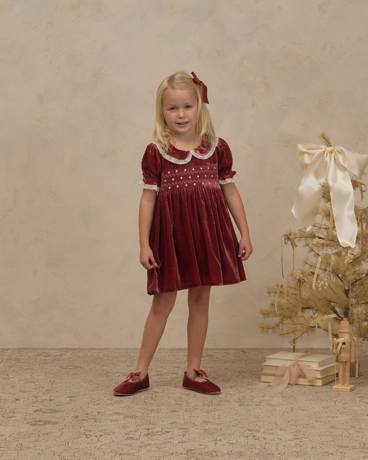 Bow Ballet Flats Ruby