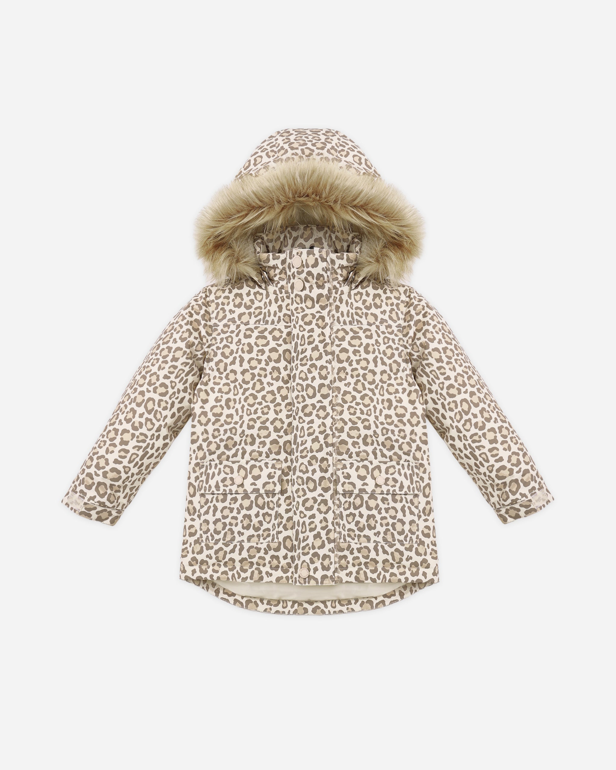 Parka Ski Jacket Leopard - Rylee + Cru | Kids Clothes | Trendy Baby Clothes | Modern Infant Outfits |