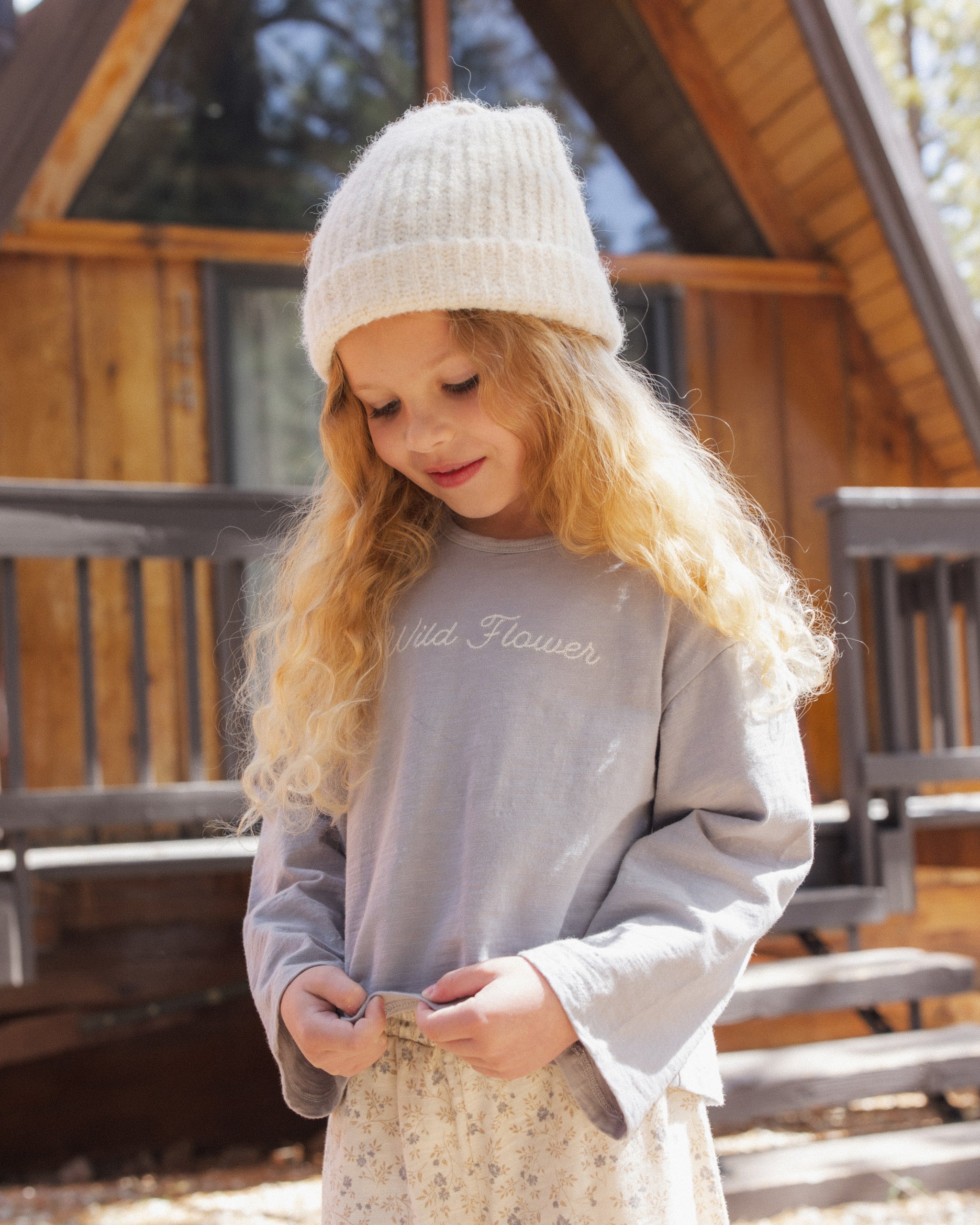 Luna Long Sleeve Wild Flower - Rylee + Cru | Kids Clothes | Trendy Baby Clothes | Modern Infant Outfits |