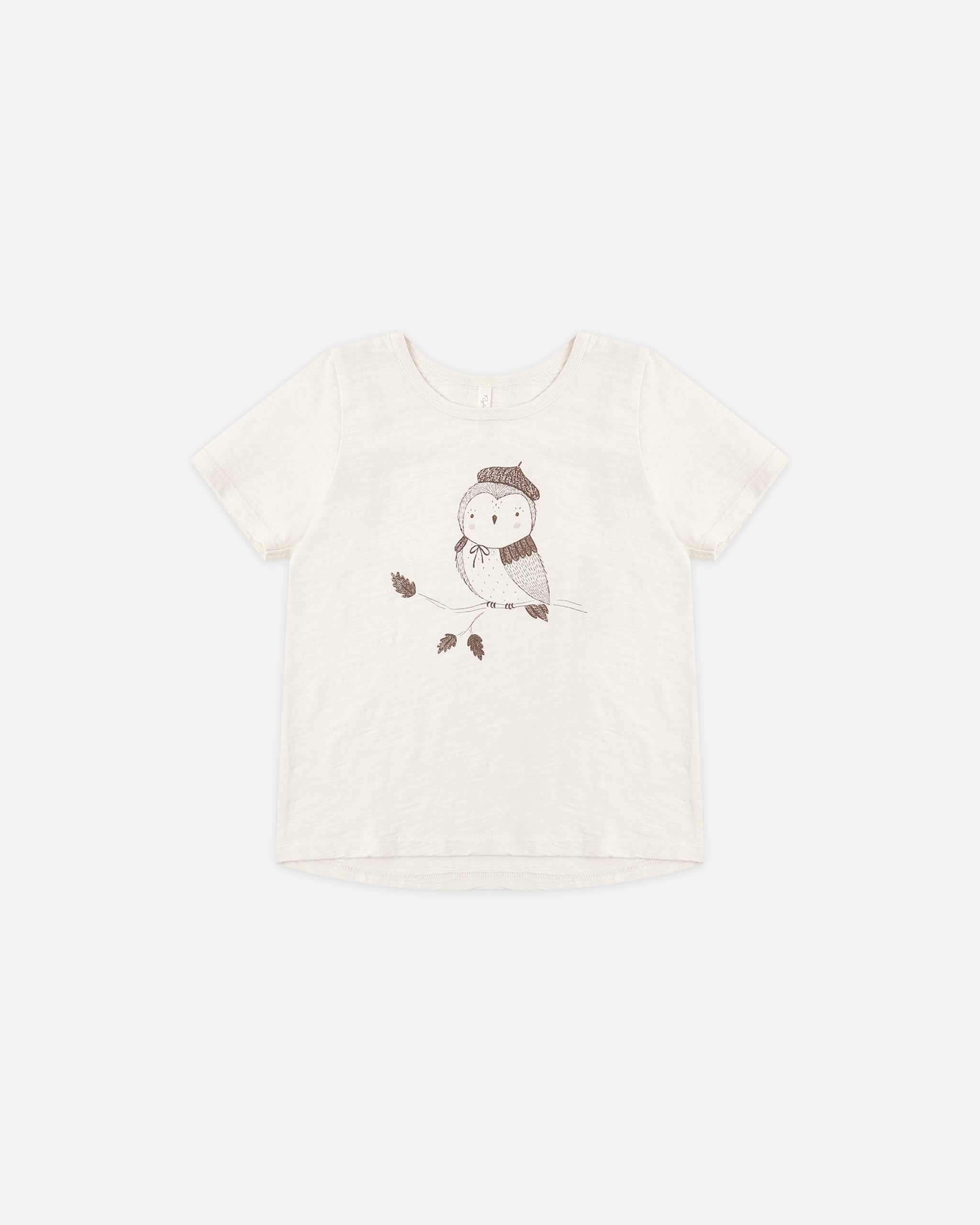 Basic Tee Owl - Rylee + Cru | Kids Clothes | Trendy Baby Clothes | Modern Infant Outfits |