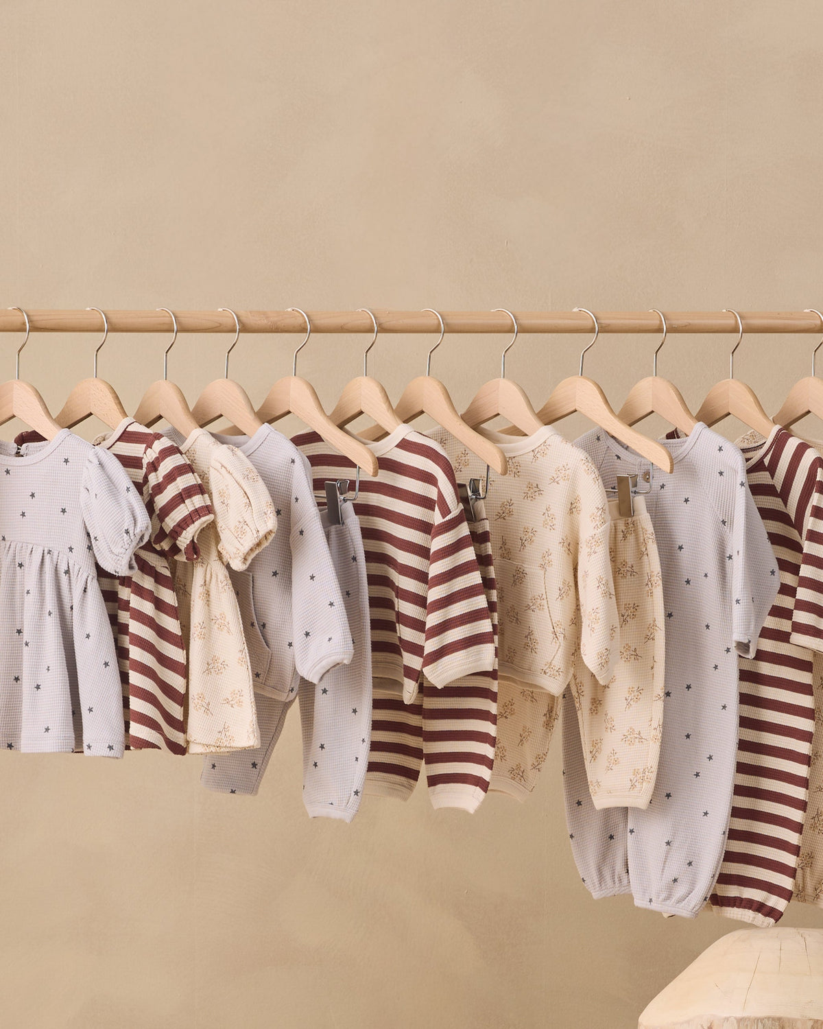 Waffle Slouch Set Stars - Rylee + Cru | Kids Clothes | Trendy Baby Clothes | Modern Infant Outfits |
