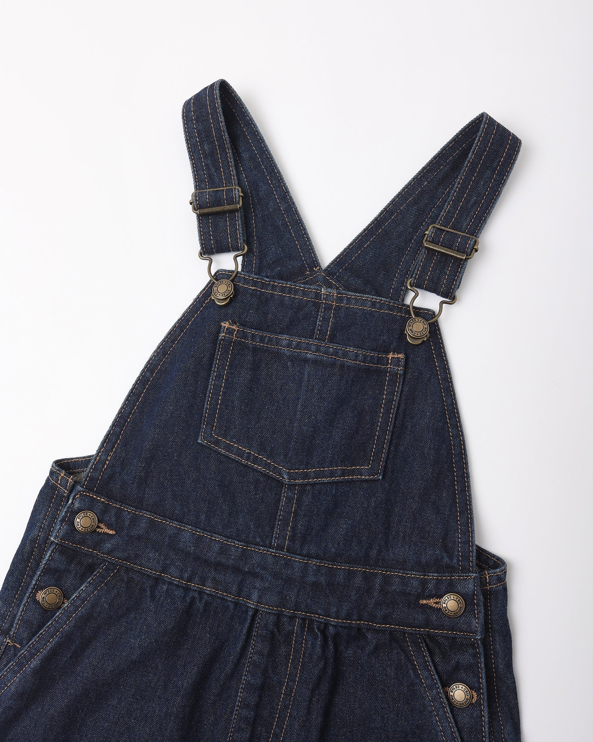 Utility Overall Dark Indigo - Rylee + Cru | Kids Clothes | Trendy Baby Clothes | Modern Infant Outfits |
