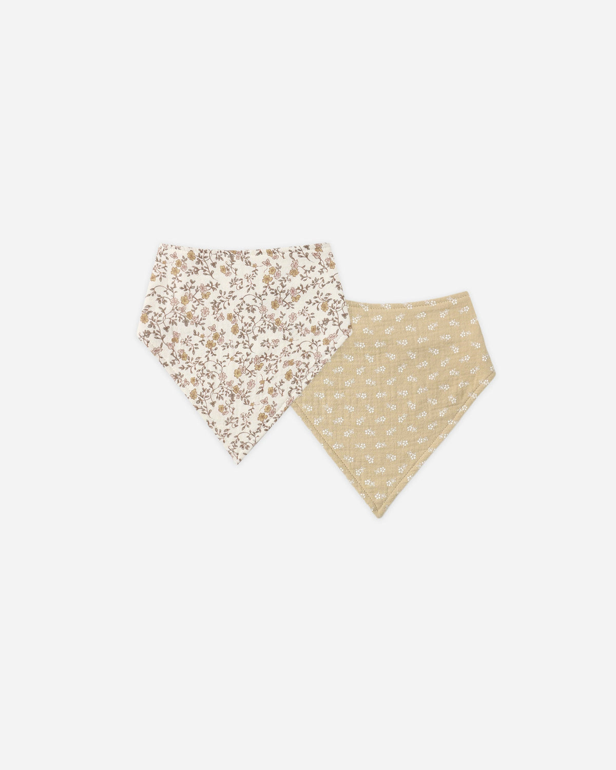 Bandana Scarf, 2 Pack Posy, Butterscotch Floral - Rylee + Cru | Kids Clothes | Trendy Baby Clothes | Modern Infant Outfits |