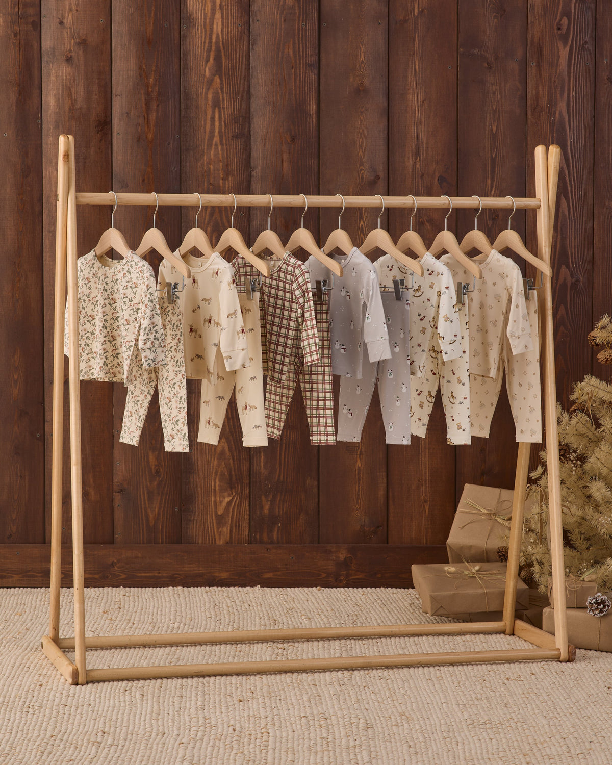 Bamboo Pajama Set Toy Chest - Rylee + Cru | Kids Clothes | Trendy Baby Clothes | Modern Infant Outfits |